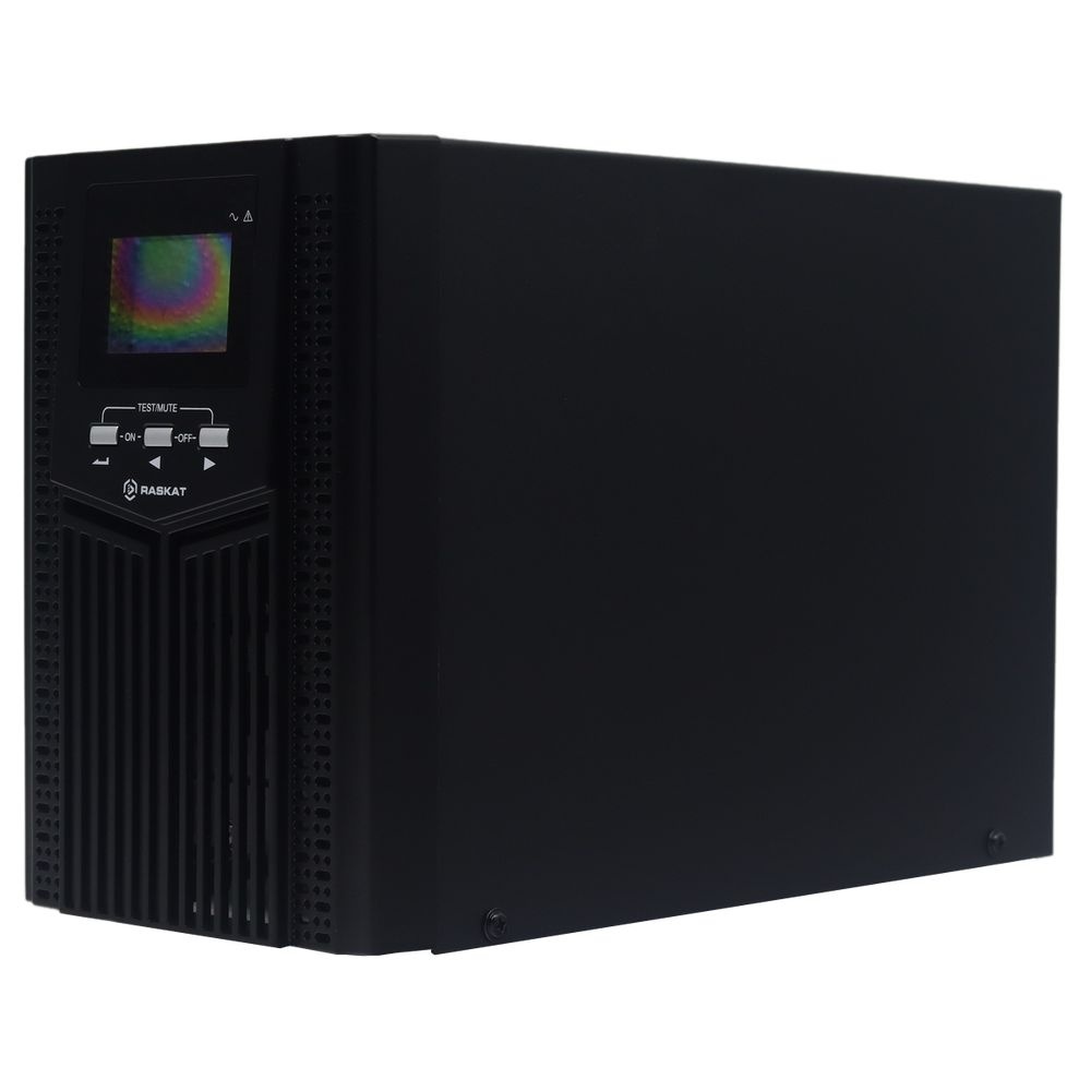 Источник бесперебойного питания  ИБП Raskat HSIO-1000VA 1000ВА, 900Вт, 1xCEE7, 1xIEC320, USB type-B, 2xRJ-45, 1xRS232