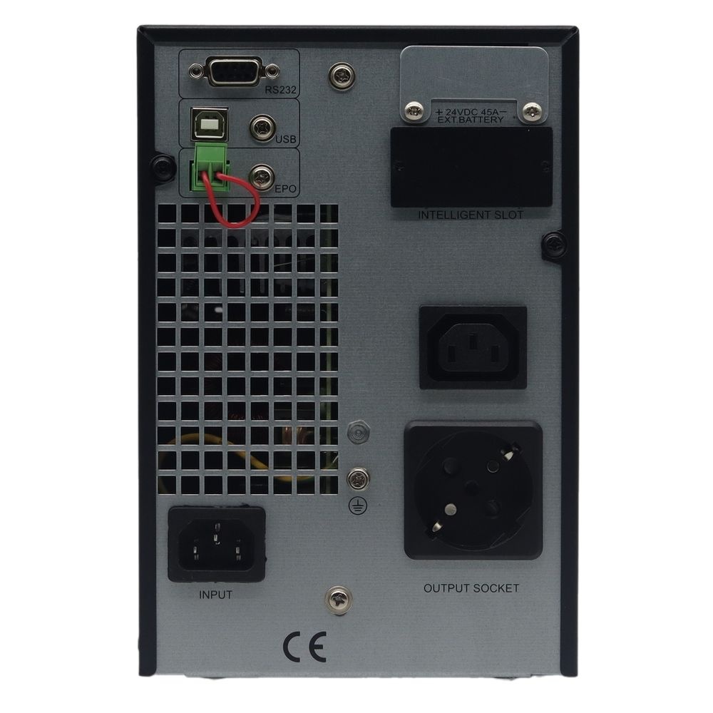 Источник бесперебойного питания  ИБП Raskat HSIO-1000VA 1000ВА, 900Вт, 1xCEE7, 1xIEC320, USB type-B, 2xRJ-45, 1xRS232