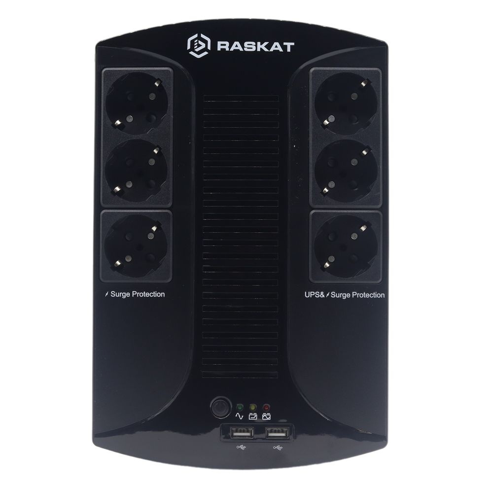 Источник бесперебойного питания  ИБП Raskat VS-650VA 650VA, 390Вт, 6хCEE 7
