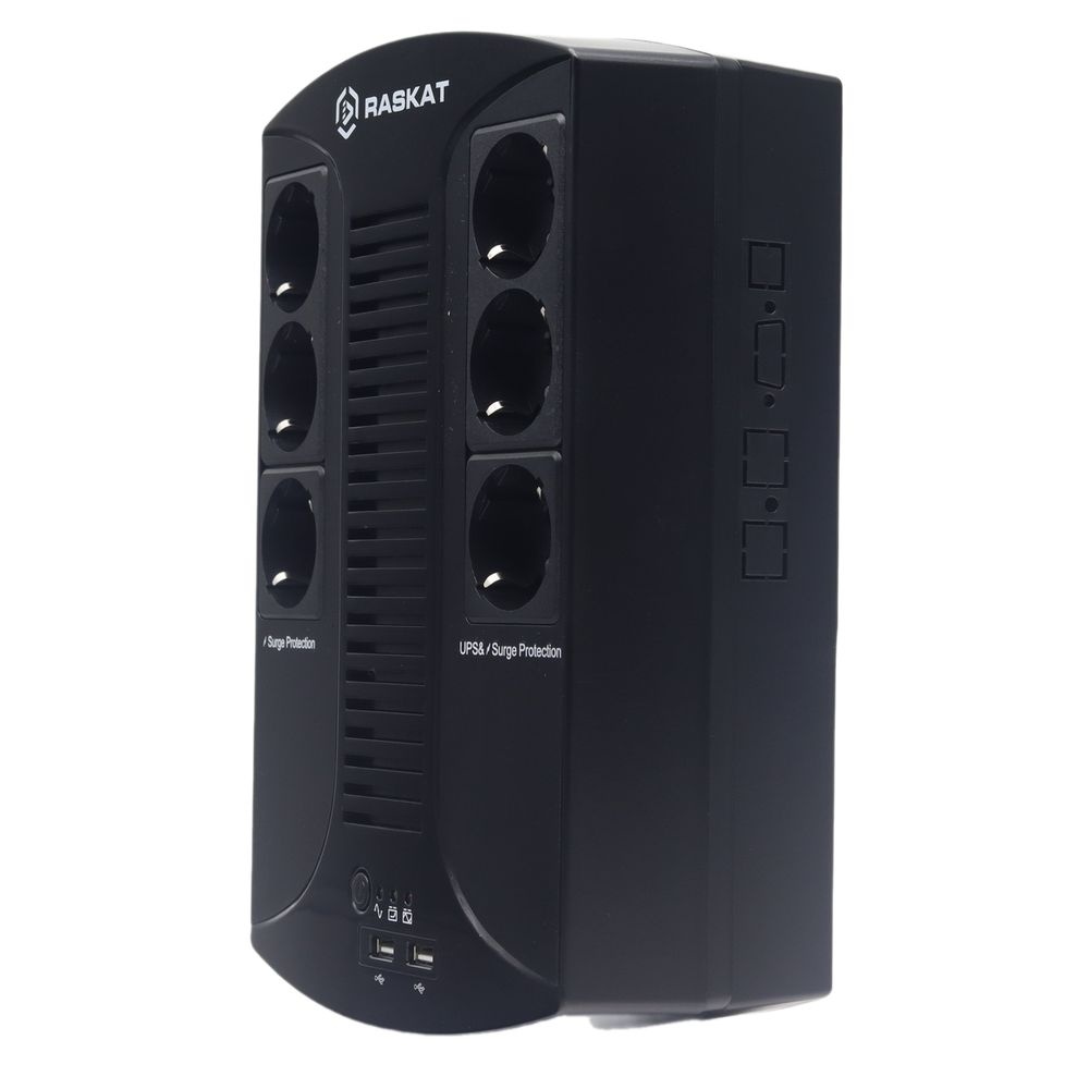 Источник бесперебойного питания  ИБП Raskat VS-650VA 650VA, 390Вт, 6хCEE 7