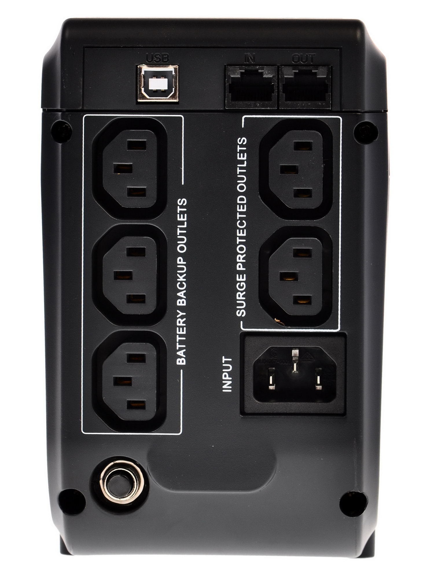 Источник бесперебойного питания Powercom Back-UPS IMPERIAL, Line-Interactive, 625VA/375W, Tower, 5*IEC320-C13 (2 surge & 3 batt), LCD, USB (507308)