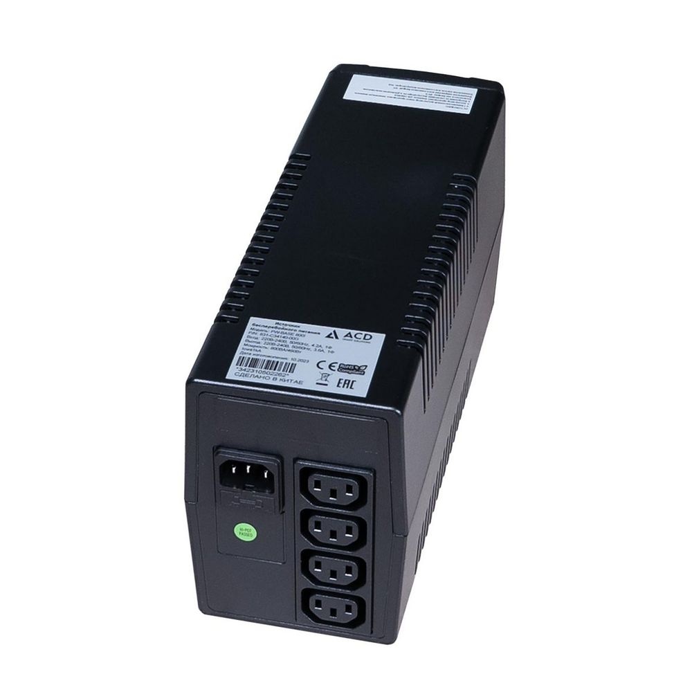 Источник бесперебойного питания ИБП ACD PW-Base 800I