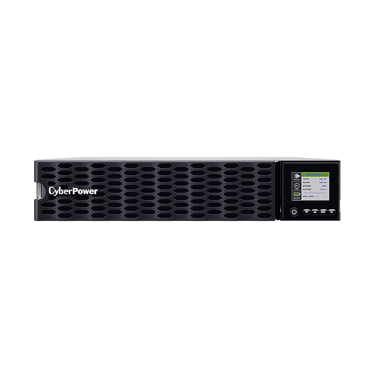 Источник бесперебойного питания CyberPower OL5KERTHD NEW Online 5000VA/5000W USB/RS-232+ Dry contact/EPO/SNMPslot (IEC C19 x 2, IEC C13 x 4, terminal block)