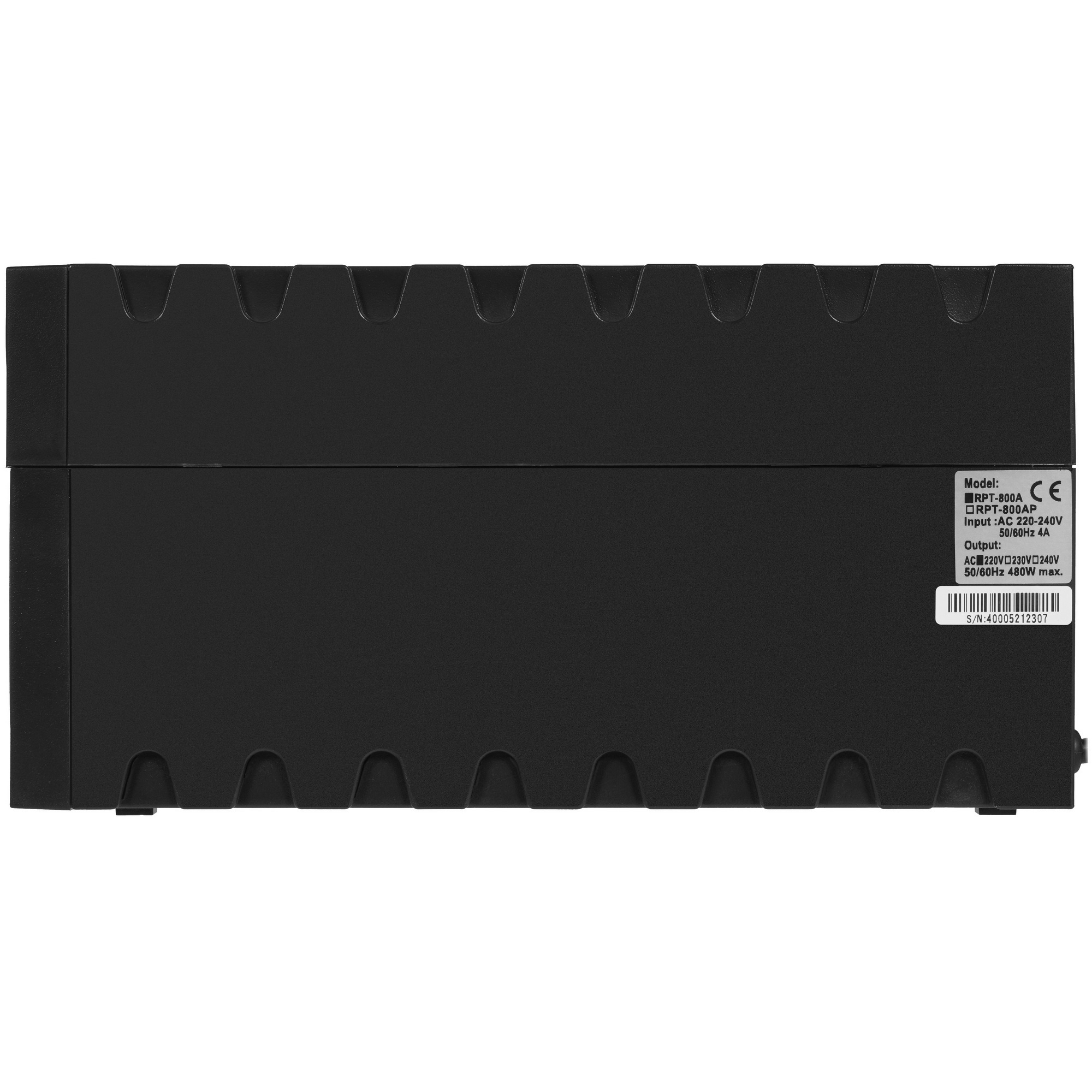 Источник бесперебойного питания Powercom Raptor RPT-800A 480Вт 800ВА черный
