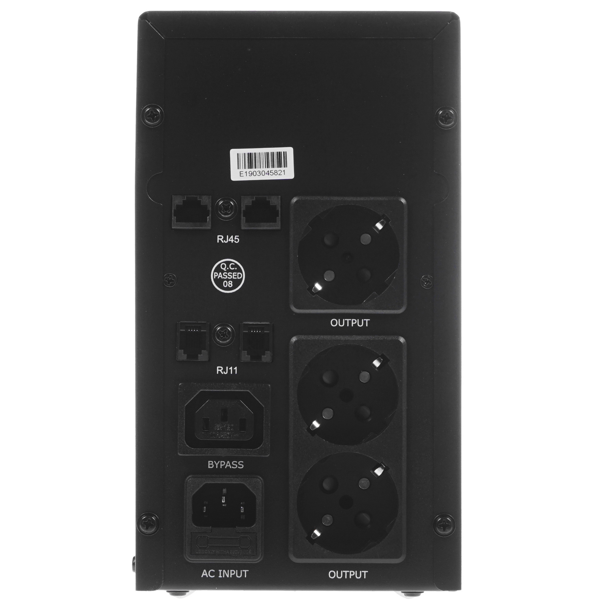Источник бесперебойного питания CROWN ИБП CMU-SP800EURO {800VA, металл,1x12V/9AH, розетки 3*EURO+1*I