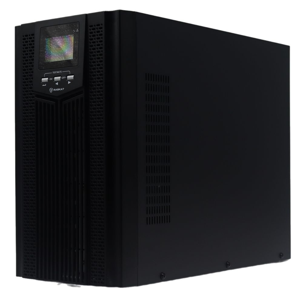 Источник бесперебойного питания  ИБП Raskat HIO-3000VA+ (3000ВА, 2700Вт, 6xIEC320, LCD, USB type-B, 1xRS232, чистая синусоида)