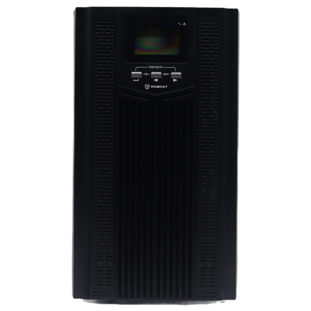 Источник бесперебойного питания  ИБП Raskat HIO-3000VA+ (3000ВА, 2700Вт, 6xIEC320, LCD, USB type-B, 1xRS232, чистая синусоида)