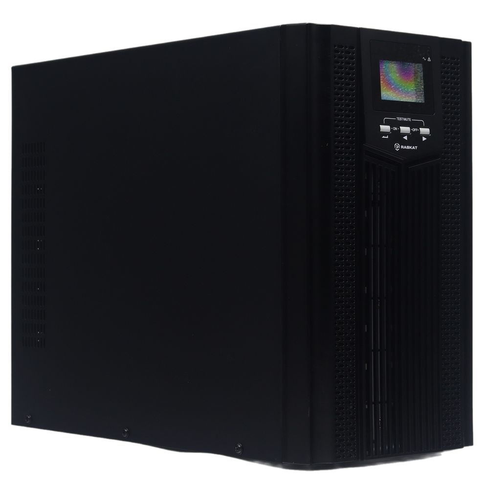 Источник бесперебойного питания  ИБП Raskat HIO-3000VA+ (3000ВА, 2700Вт, 6xIEC320, LCD, USB type-B, 1xRS232, чистая синусоида)