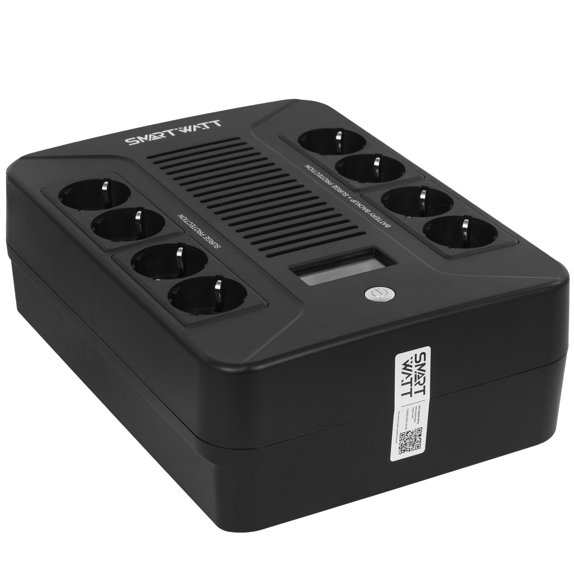 Источник бесперебойного питания SMARTWATT UPS SAFE PRO LCD 600 Line-interactive 600VA/360W Brick (Eu