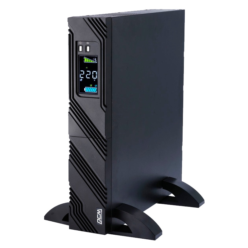 Источник бесперебойного питания Powercom SMART KING PRO+, Line-Interactive, 1500VA/1200W, Rack/Tower, 8*IEC320-C13, Serial+USB, SmartSlot (1152575)