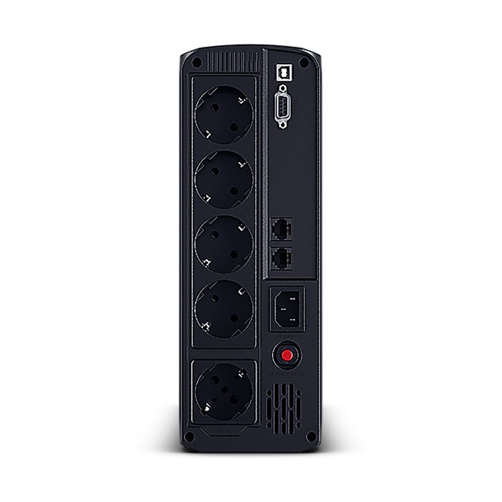 Источник бесперебойного питания Cyberpower VP1000ELCD Line-Interactive 1000VA/550W USB/RS-232/RJ11/45  (4 EURO)