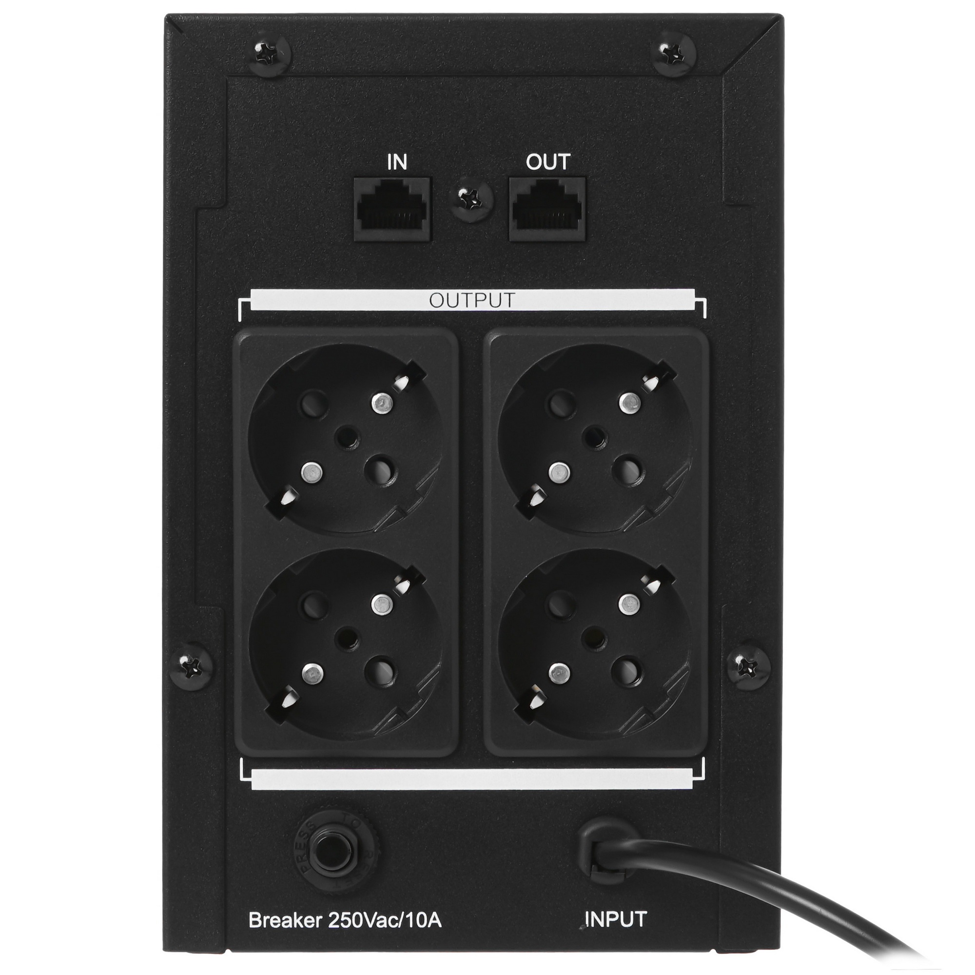 Источник бесперебойного питания ExeGate SpecialPro Smart LLB-1000.LCD.AVR.EURO.RJ 1000VA/650W, LCD,