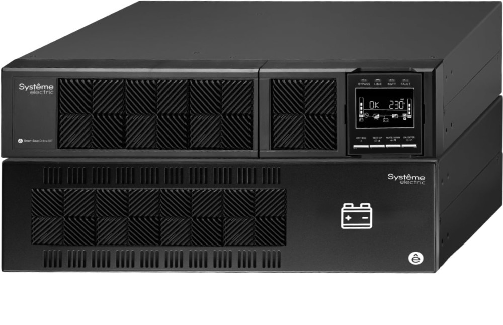 Источник бесперебойного питания Smart-Save Online SRT Systeme Electric 6000 ВА, конвертируемый форм-