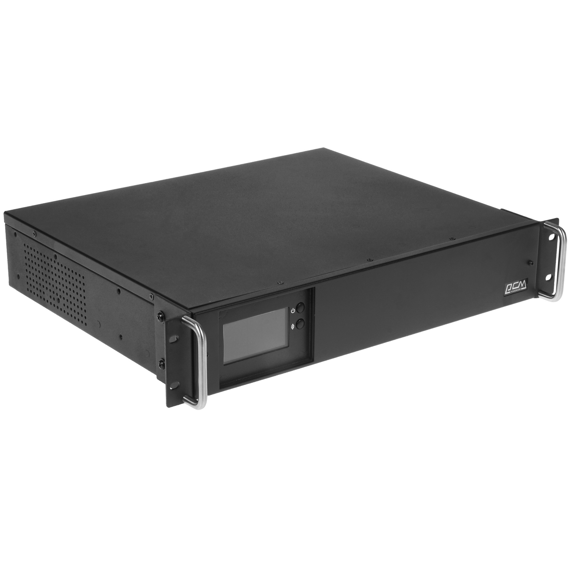 Источник бесперебойного питания Powercom King Pro RM KIN-1200AP, LCD, 1200VA/960W, Rack mount 2U, 6*IEC320-C13 (2 surge & 4 batt), SNMP Slot, black (1152596)