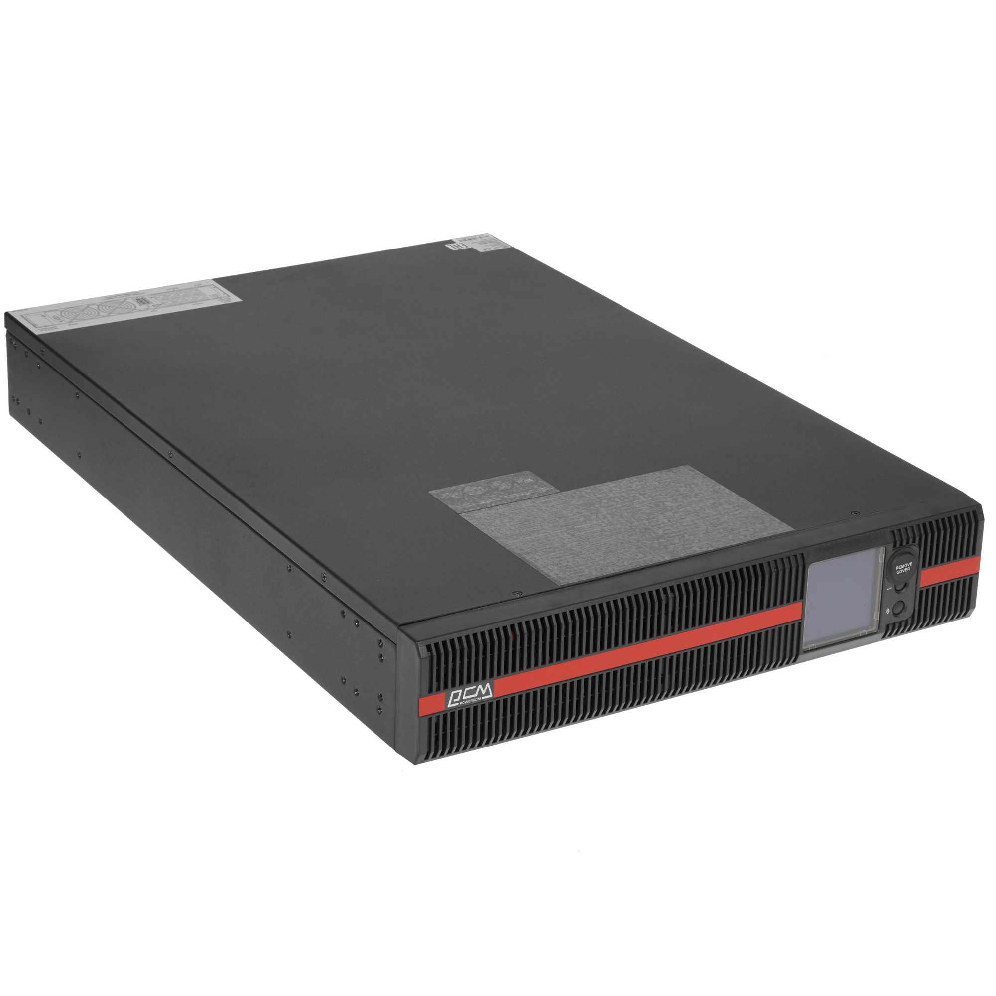 Источник бесперебойного питания Powercom MACAN SE, On-Line, 3000VA/3000W, Rack/Tower, 8*IEC320-C13, LCD, Serial+USB, SmartSlot, подкл. доп. Батарей (1076119)