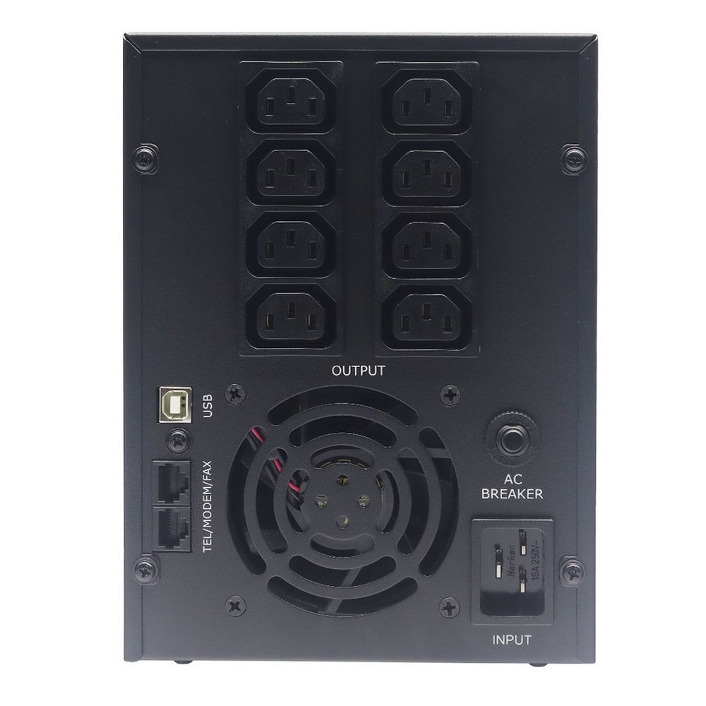 Источник бесперебойного питания  ИБП Raskat HIL-3000VA (3000VA, 1800Вт, 8xIEC320, LCD, USB type-B, 2xRJ-45)