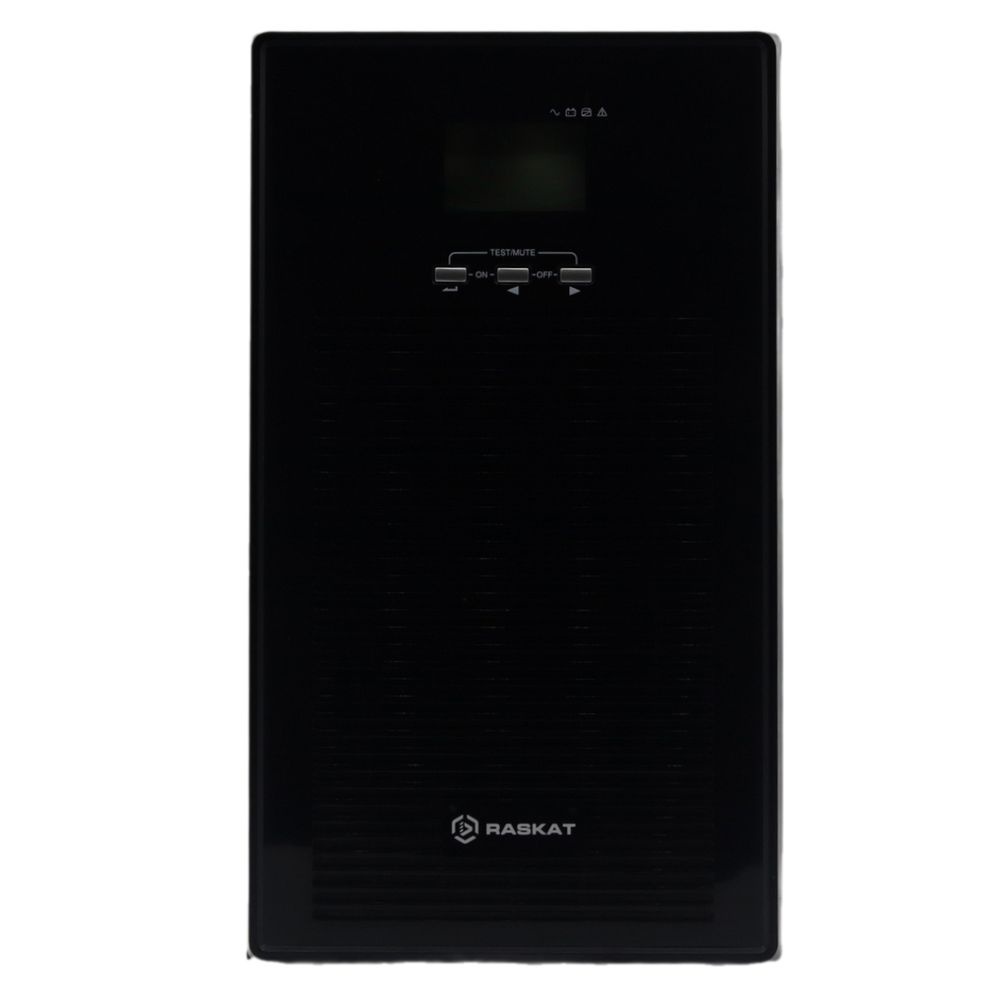 Источник бесперебойного питания  ИБП Raskat HIL-3000VA+ 3000VA, 2400Вт, 6xIEC320, LCD, USB type-B, 2xRJ-45, 1xRS232, чистая синусоида