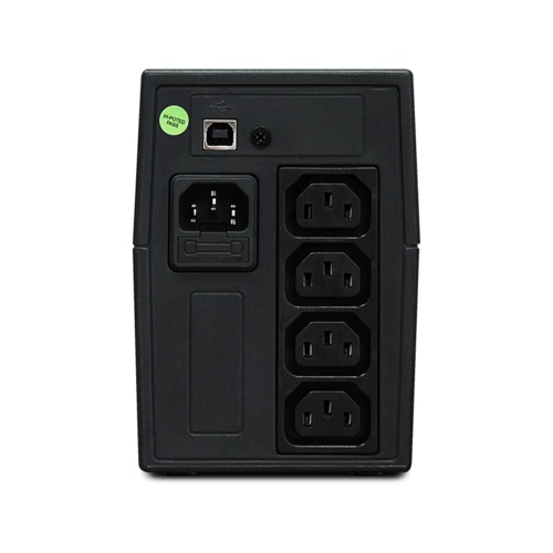 ИБП POWERMAN Back Pro 650 PLUS, линейно-интерактивный, 650ВА, 360Вт, 4 IEC320 C13 с резервным питани