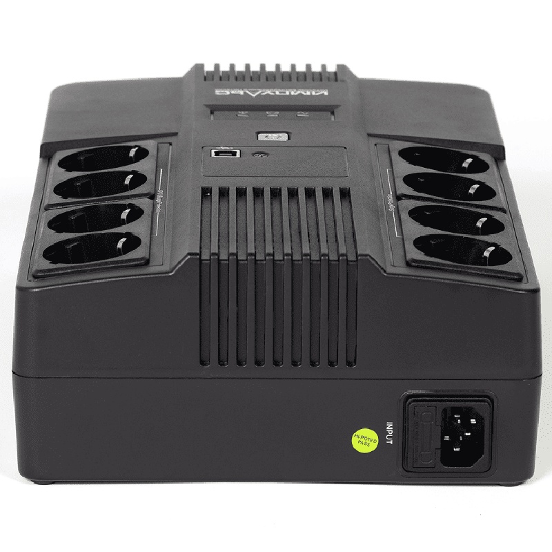 ИБП МАСТЕР 1000, 1000/600 ВА/Вт, LED, USB, RJ11/RJ45, SCHUKOx8 Импульс MT10201