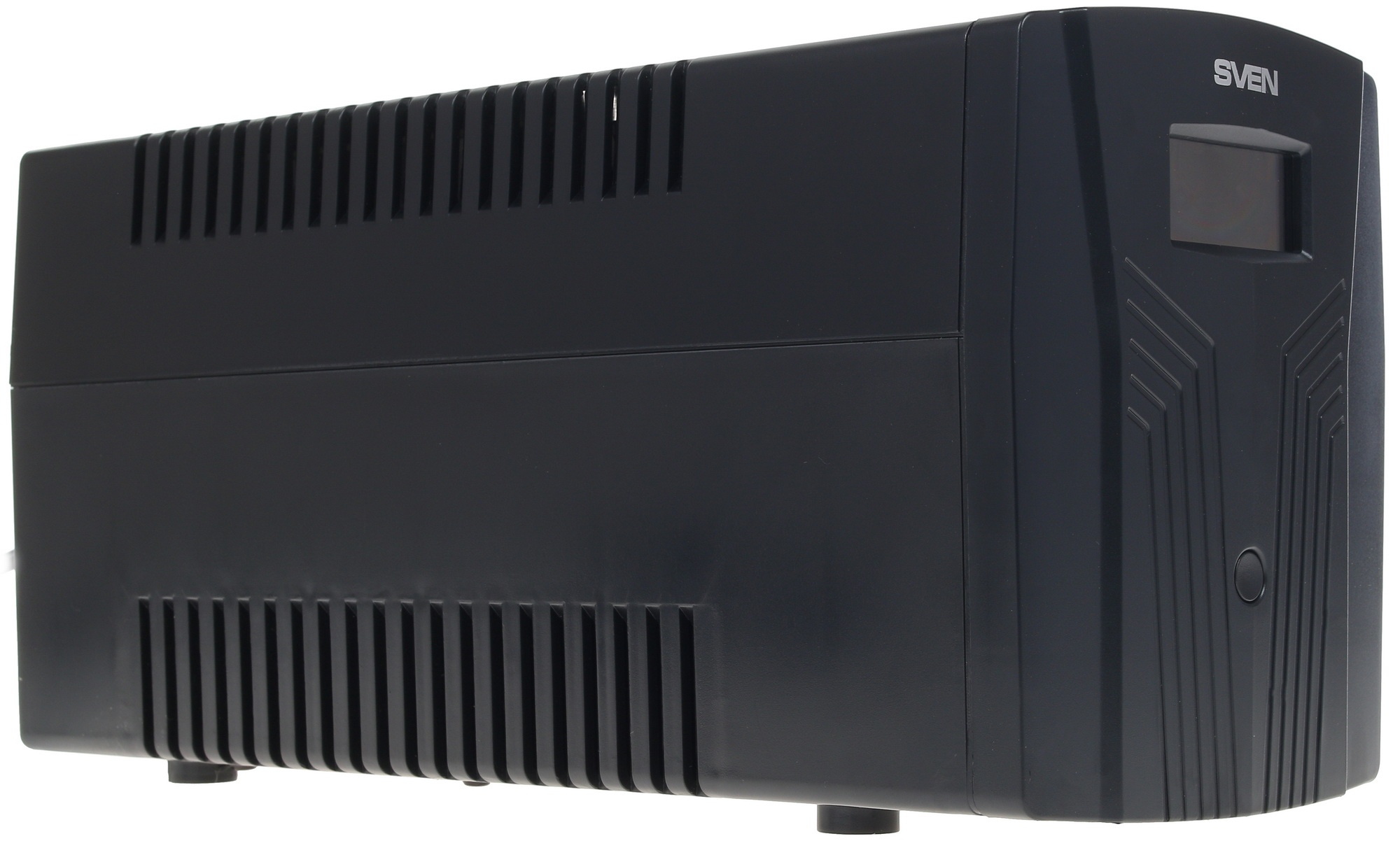 Источник бесперебойного питания UPS Sven Pro 1500 (1000 WA, LCD, USB, RG-45, 3 евро розетки )