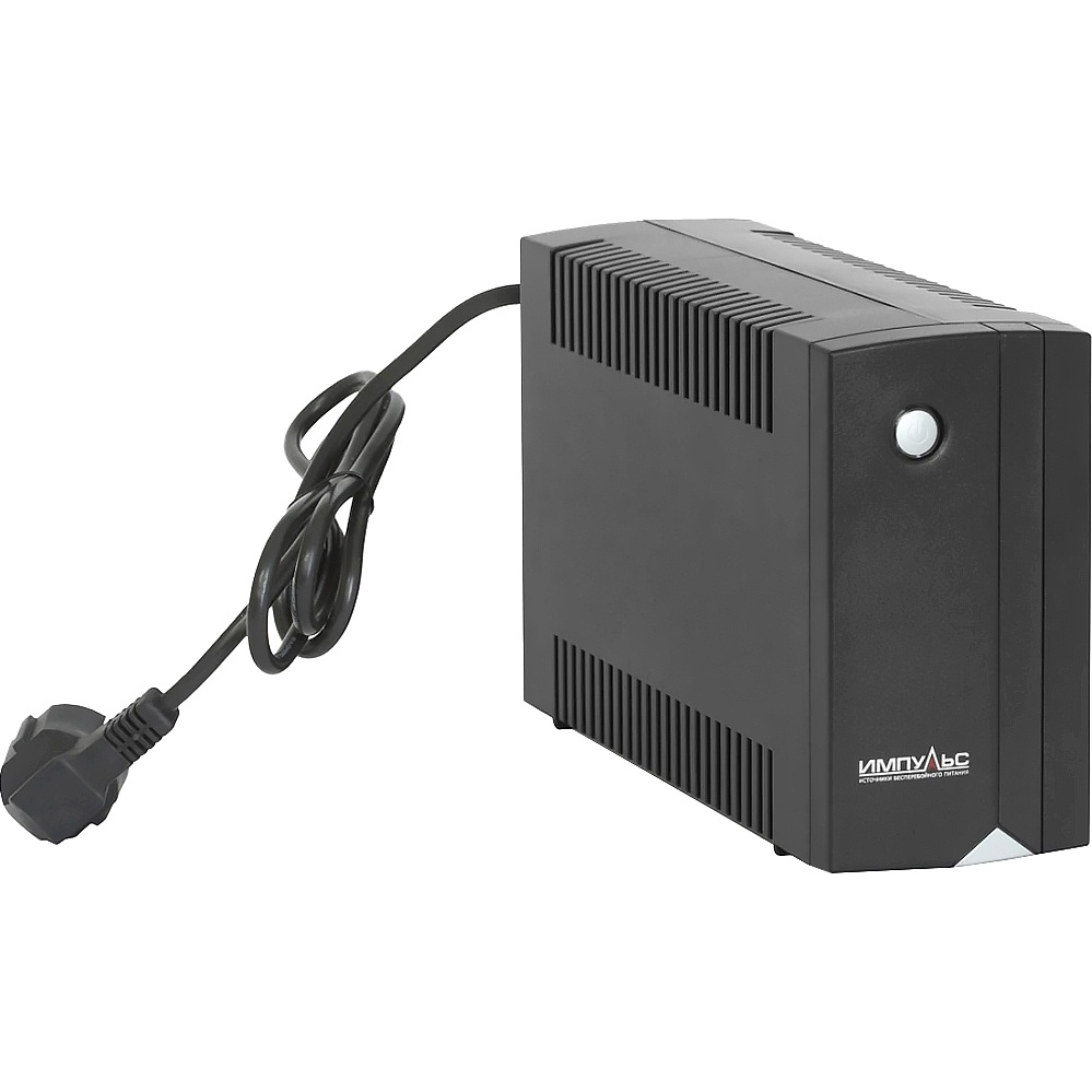 ИБП ЮНИОР 650, 650/360 ВА/Вт, LED, IEC-C13x4 Импульс JN65101