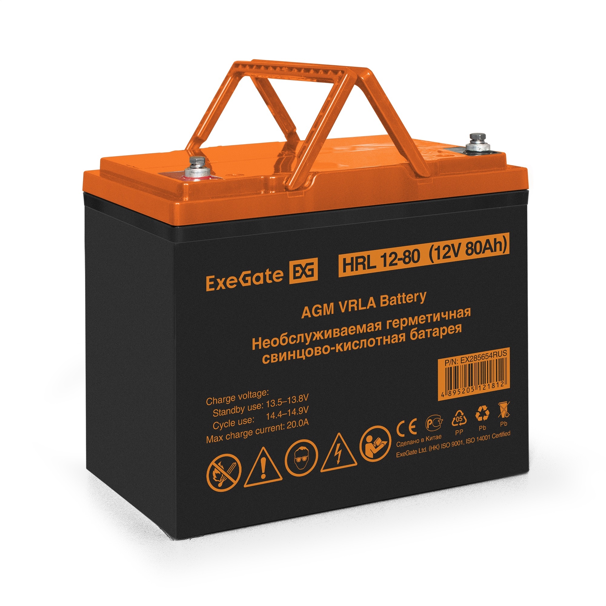 Комплект ИБП ExeGate FineSine SX-1000.LCD.AVR.2SH + Батарея 80Aч, 1 шт. (ИБП  + АКБ , 1шт.)