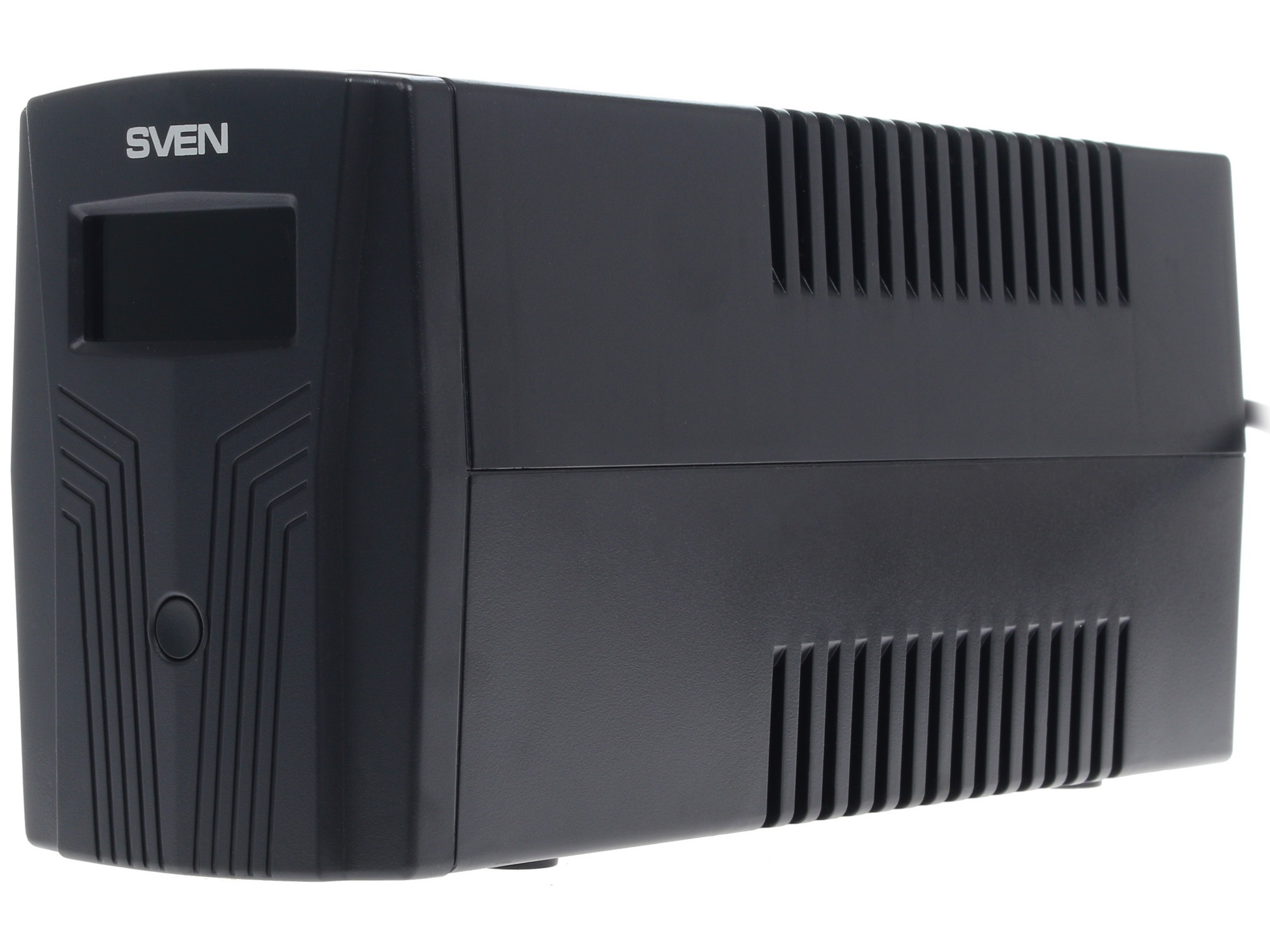 Источник бесперебойного питания SVEN Pro 650 650VA/390W LCD, USB, RJ-45 (2 EURO)