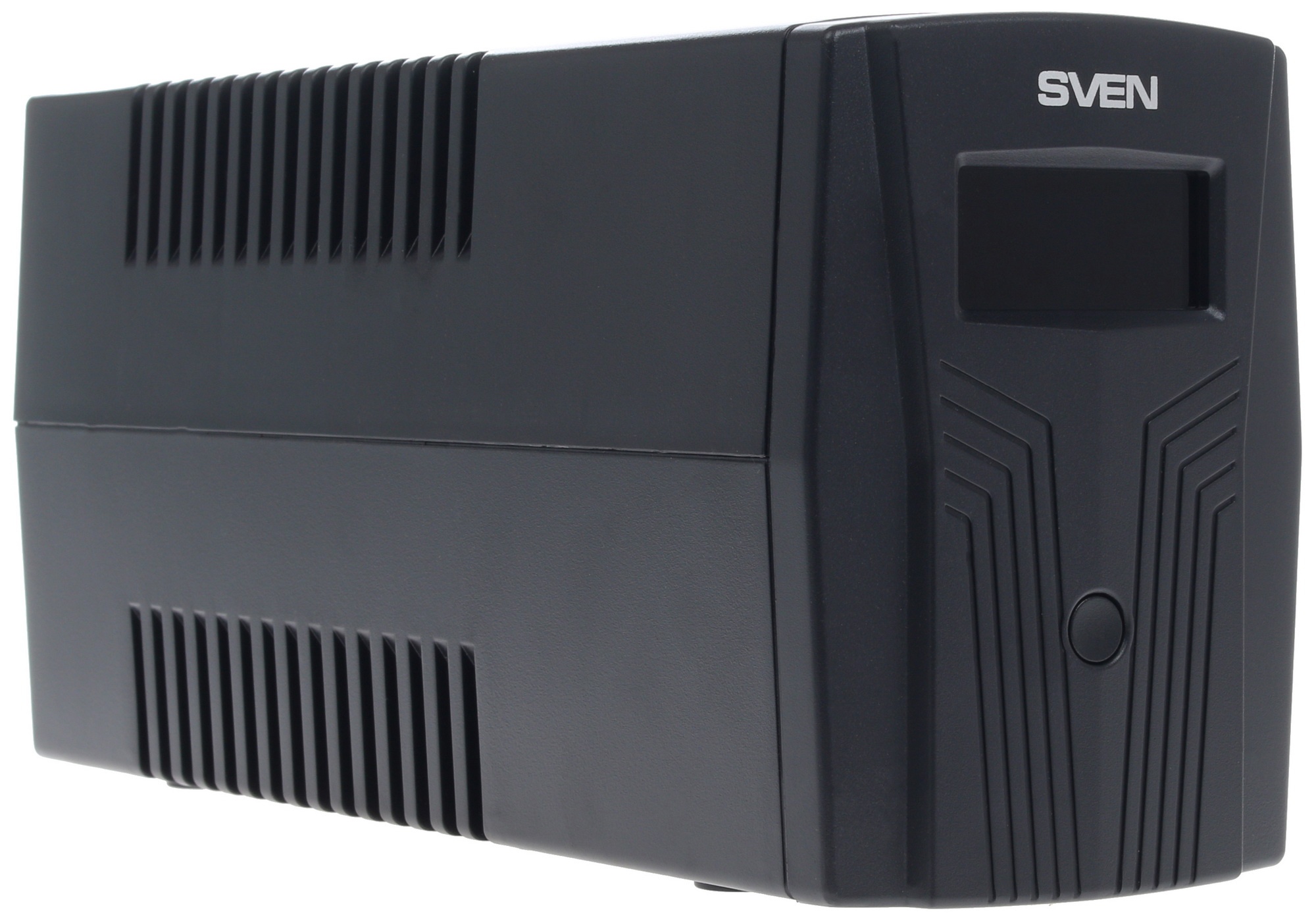 Источник бесперебойного питания SVEN Pro 650 650VA/390W LCD, USB, RJ-45 (2 EURO)