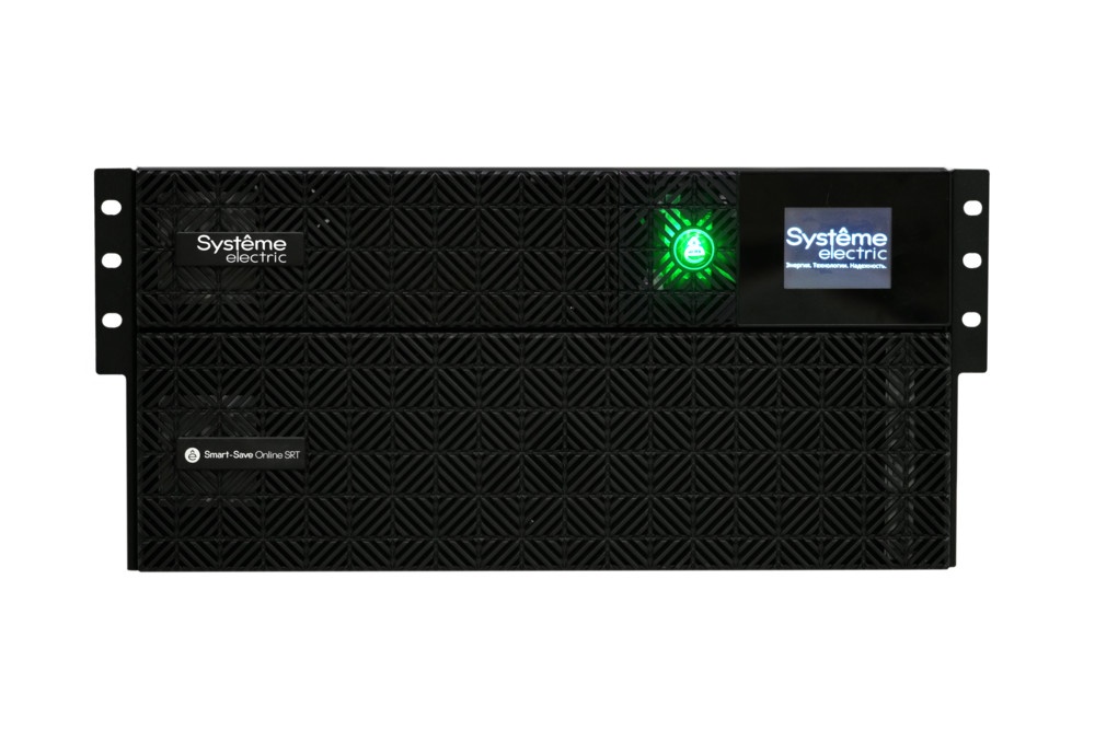 Источник бесперебойного питания Systeme Electriс SRT SRTSE5KRTXLIEC-NC 5000Вт 5000ВА черный
