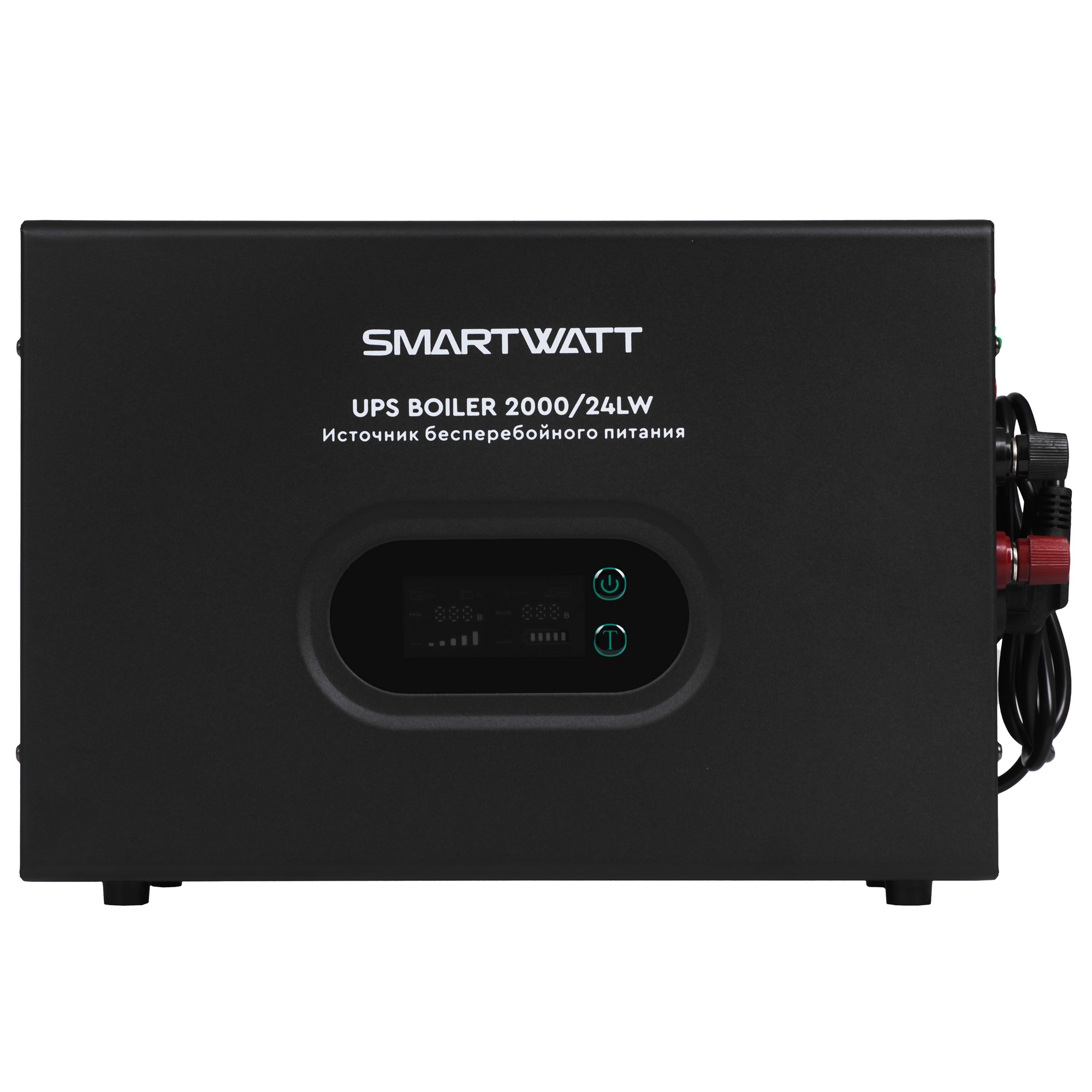 Источник бесперебойного питания Smartwatt Boiler 2000/24LW 1200Вт 2000ВА черный