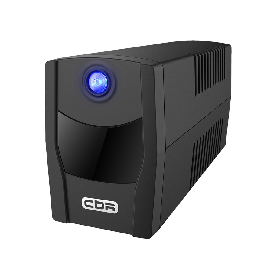 Башенный линейно-интерактивный ИБП CBR QTM-650T-2F-LCUC