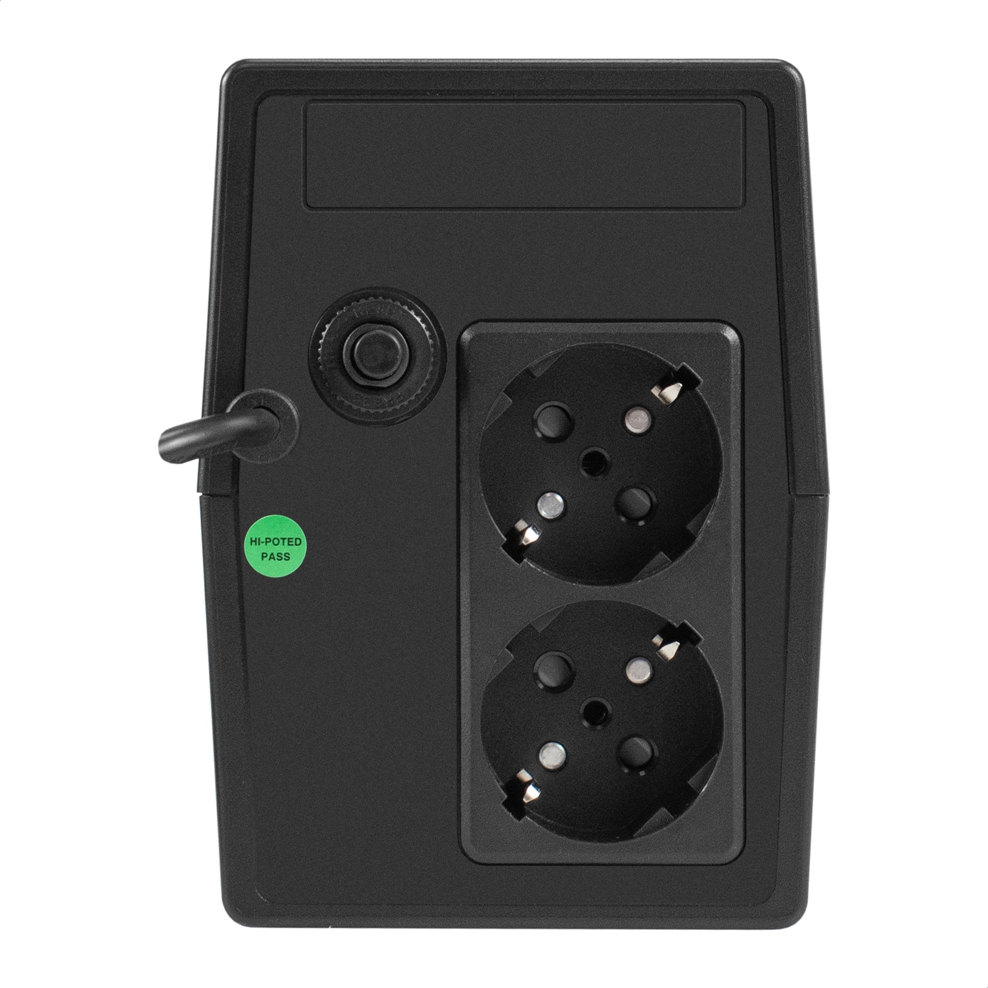 ИБП ExeGate Power NB-400.LED.AVR.2SH (400VA/240W, LED, AVR, 2*Schuko, батарея 12V 4.5Ah, Black)