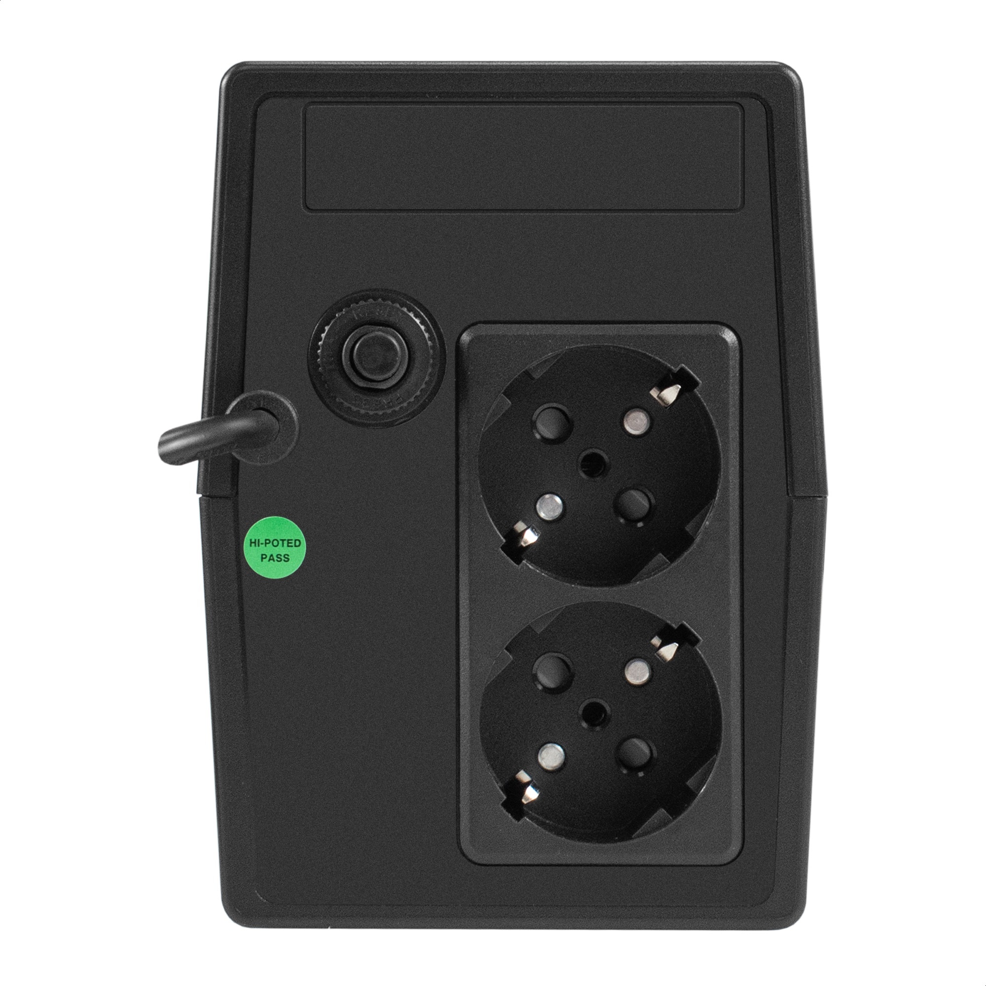 ИБП ExeGate Smart LB-650.LCD.AVR.2SH (650VA/390W, LCD, AVR, 2*Schuko, батарея 12V 7.2Ah, Black)