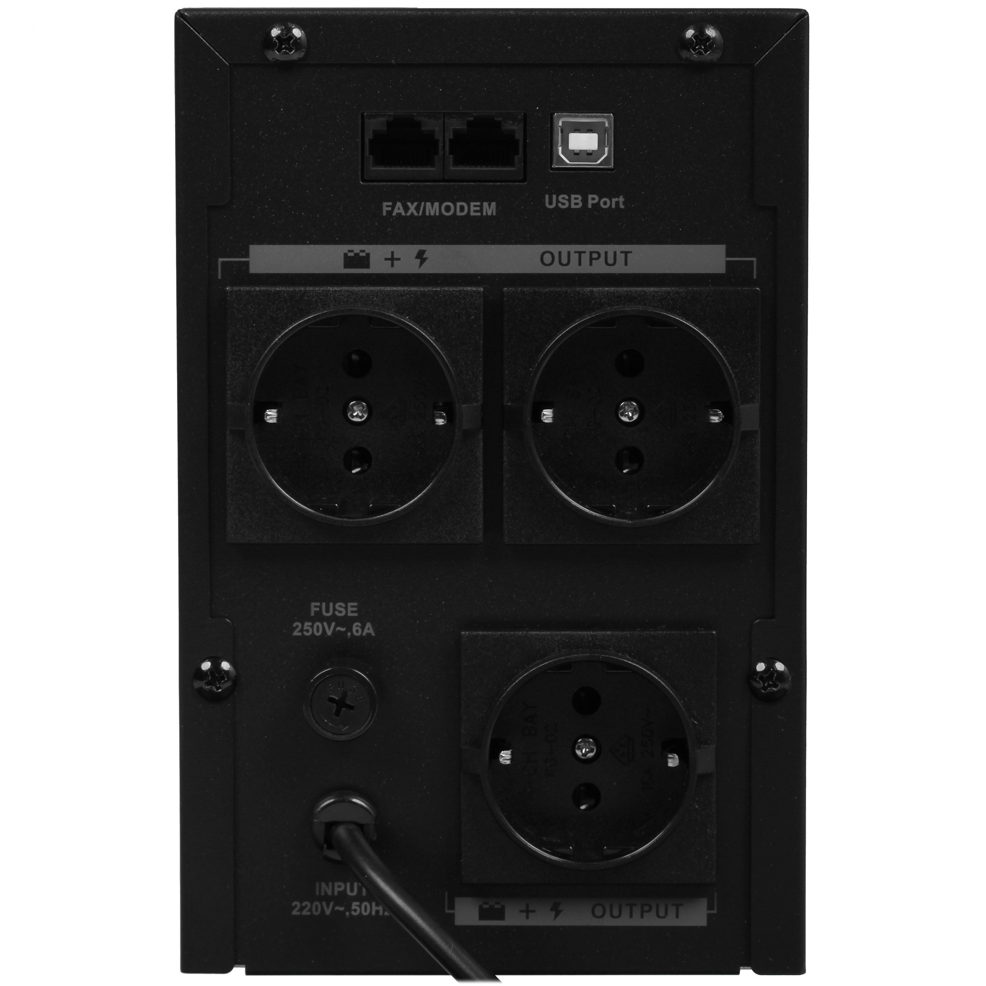 Источник бесперебойного питания Ippon Back Basic 1050S New Euro 600Вт 1050ВА черный