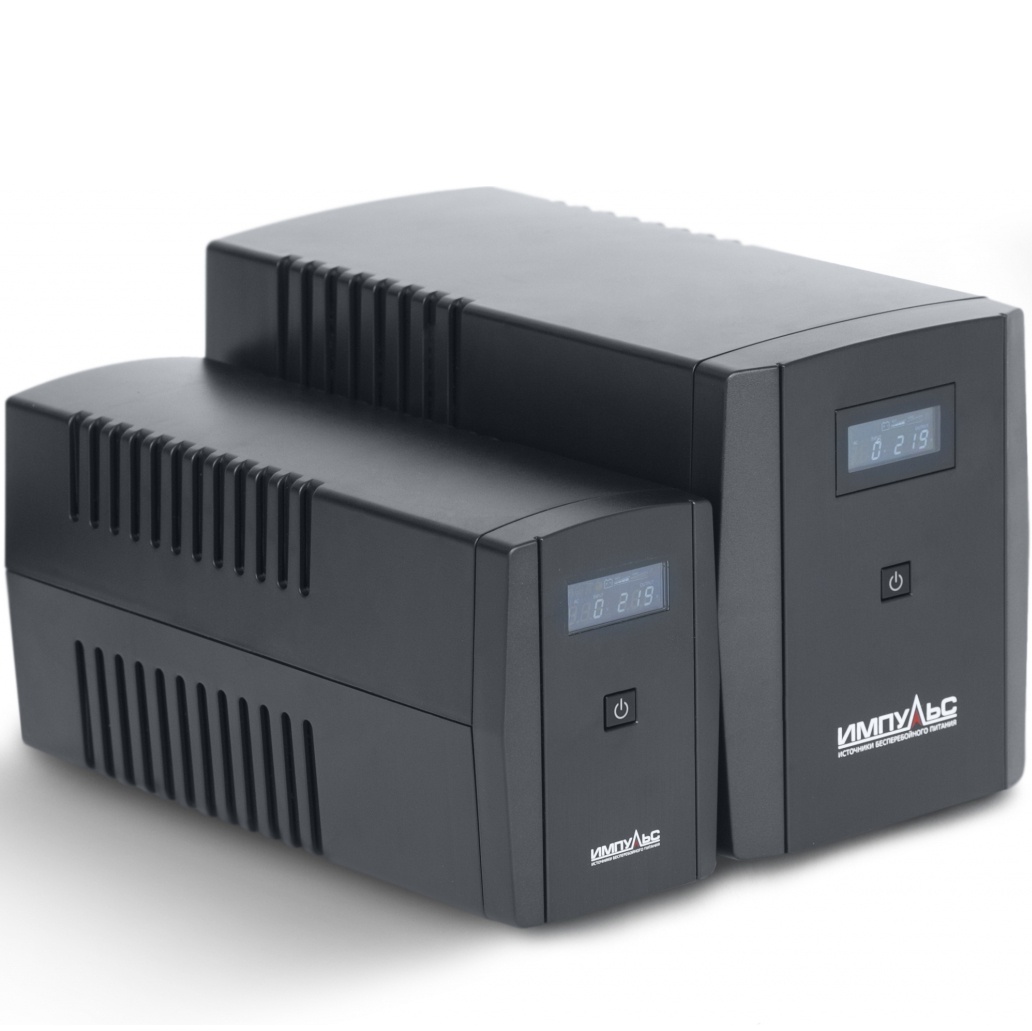 ИБП ЮНИОР СМАРТ 2200, 2200/1320 ВА/Вт, LCD, USB, RJ11/RJ45, SCHUKOx4 Импульс JS22223