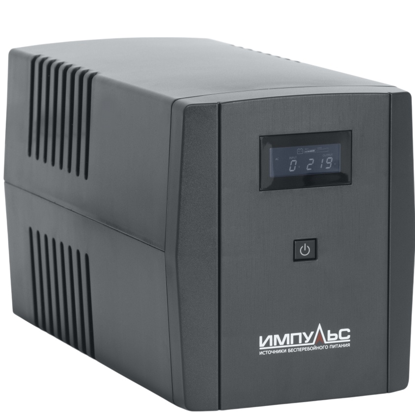 ИБП ЮНИОР СМАРТ 2200, 2200/1320 ВА/Вт, LCD, USB, RJ11/RJ45, SCHUKOx4 Импульс JS22223