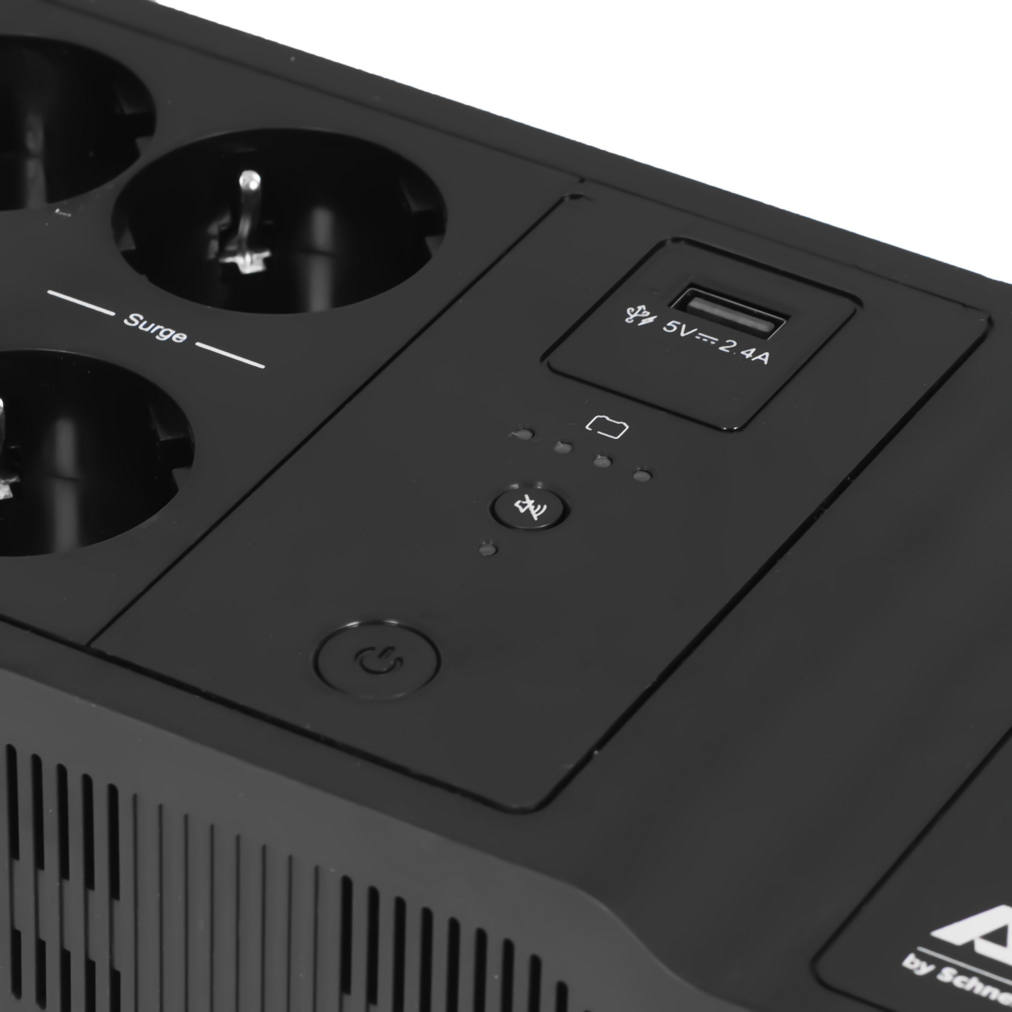 Источник бесперебойного питания APC Back-UPS ES 650VA/400W, 230V, 8 Schuko (2 Surge & 6 batt.), USB, USB charge(type A), Data/DSL protection,(BE650G2-RS analogue), 1 year warranty