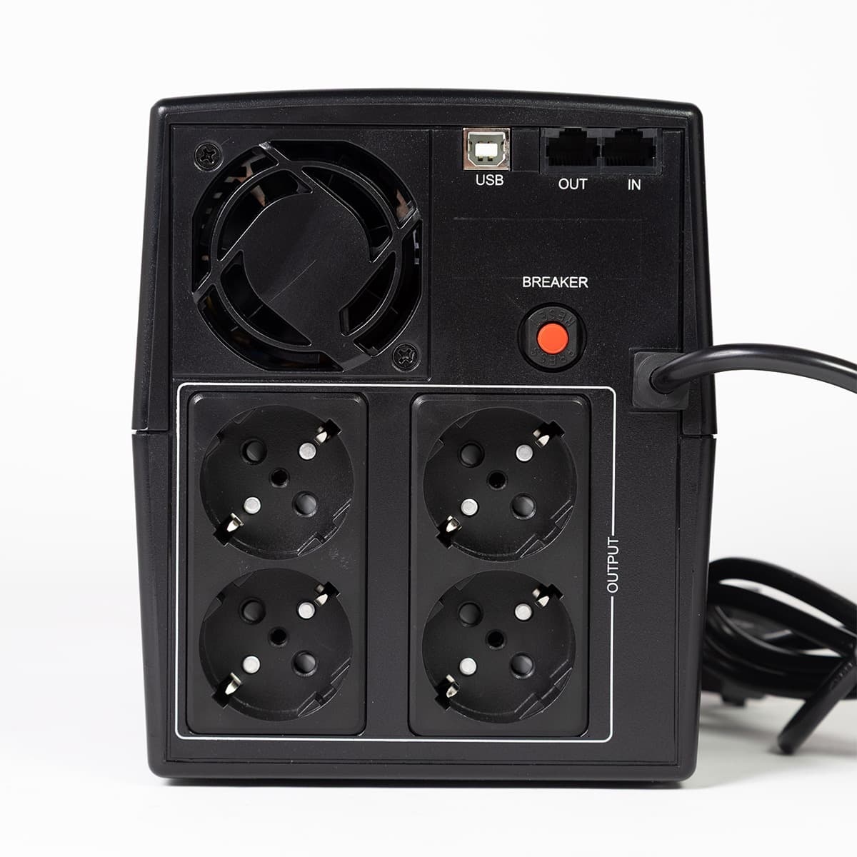 ИБП ЮНИОР СМАРТ 1500, 1500/900 ВА/Вт, LCD, USB, RJ11/RJ45, SCHUKOx2 Импульс JS15223
