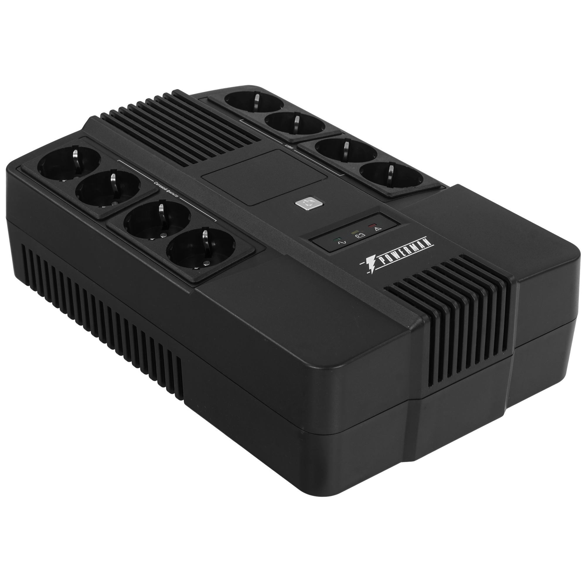 Источник бесперебойного питания Powerman BRICK 1000 Line-Interactive 600W/1000VA (946656)