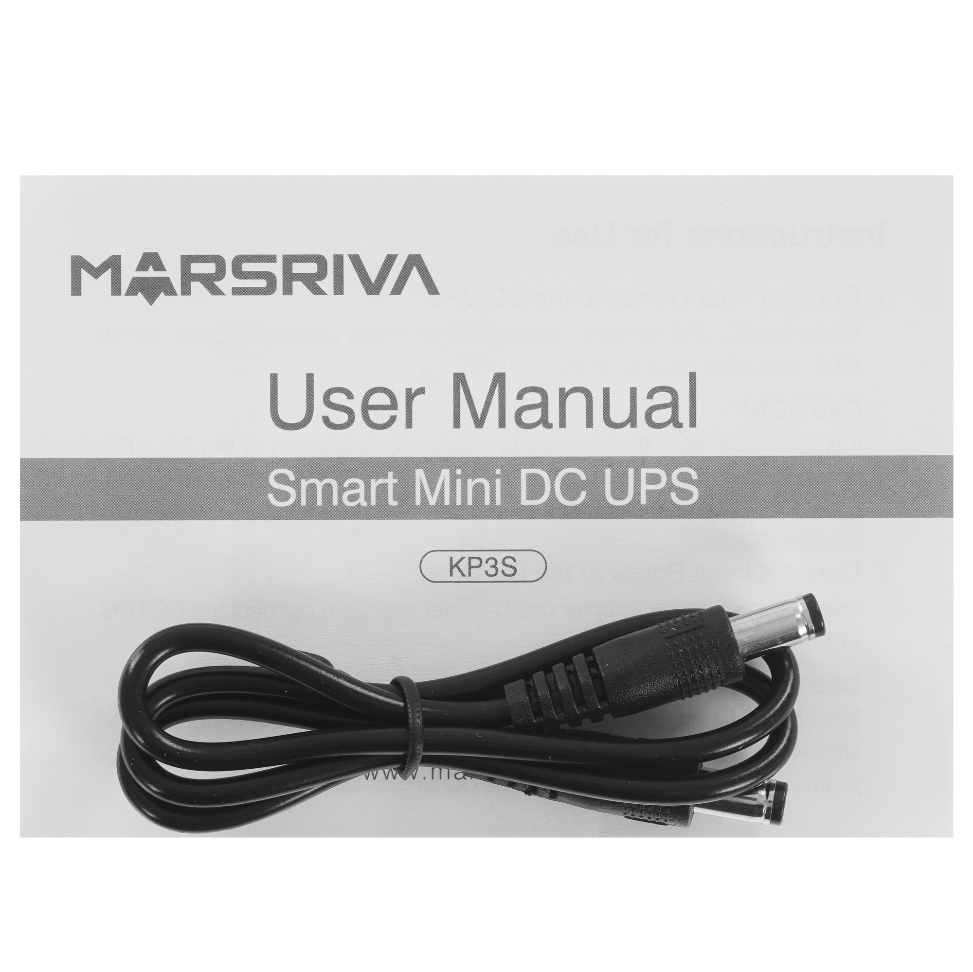 ИБП мини KP3S, вход DC 12 В, выход DC 12 В/1,5 А, максимальная мощность 18 Вт, MARSRIVA