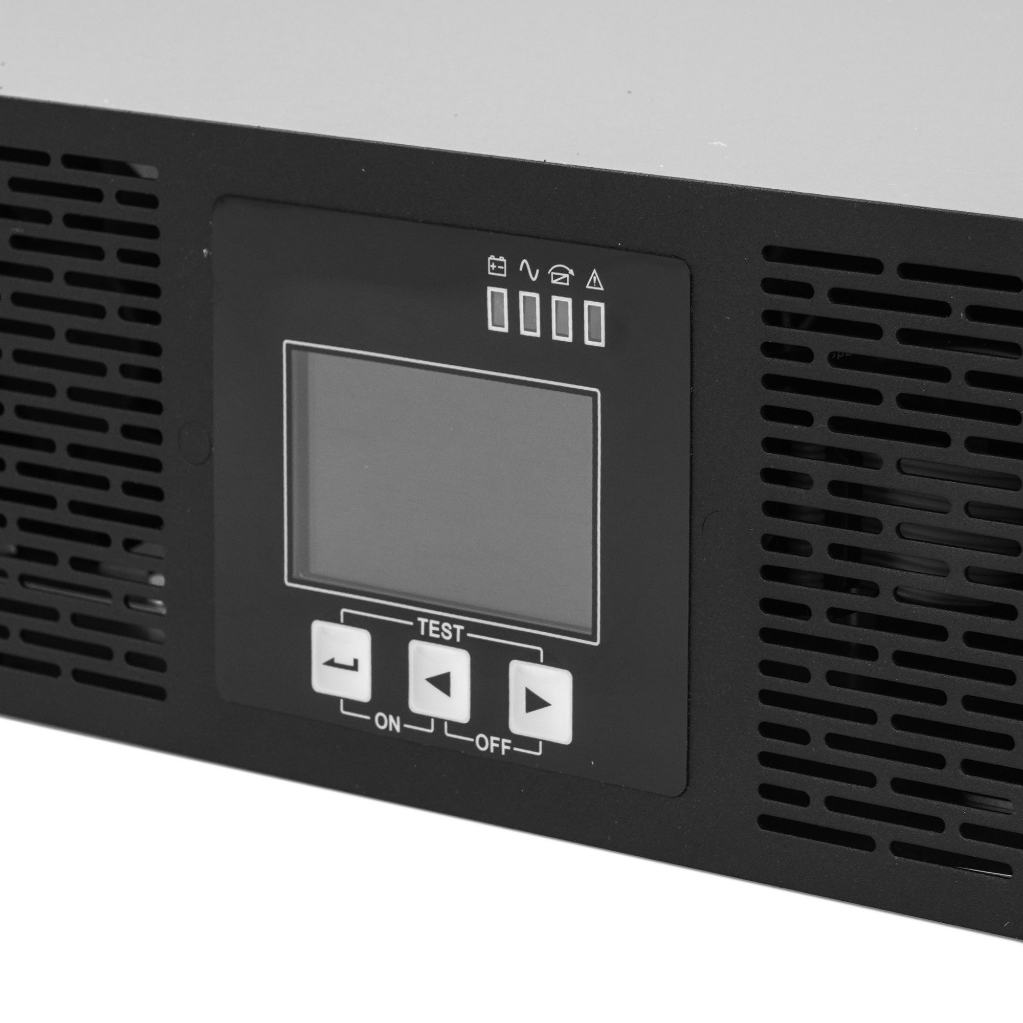 Онлайн ИБП MR-US1KRT, 1кВА, 2*12B/9Ач, Вход: С14, Выход: 2*CEE 7/3, стоечный, MARSRIVA