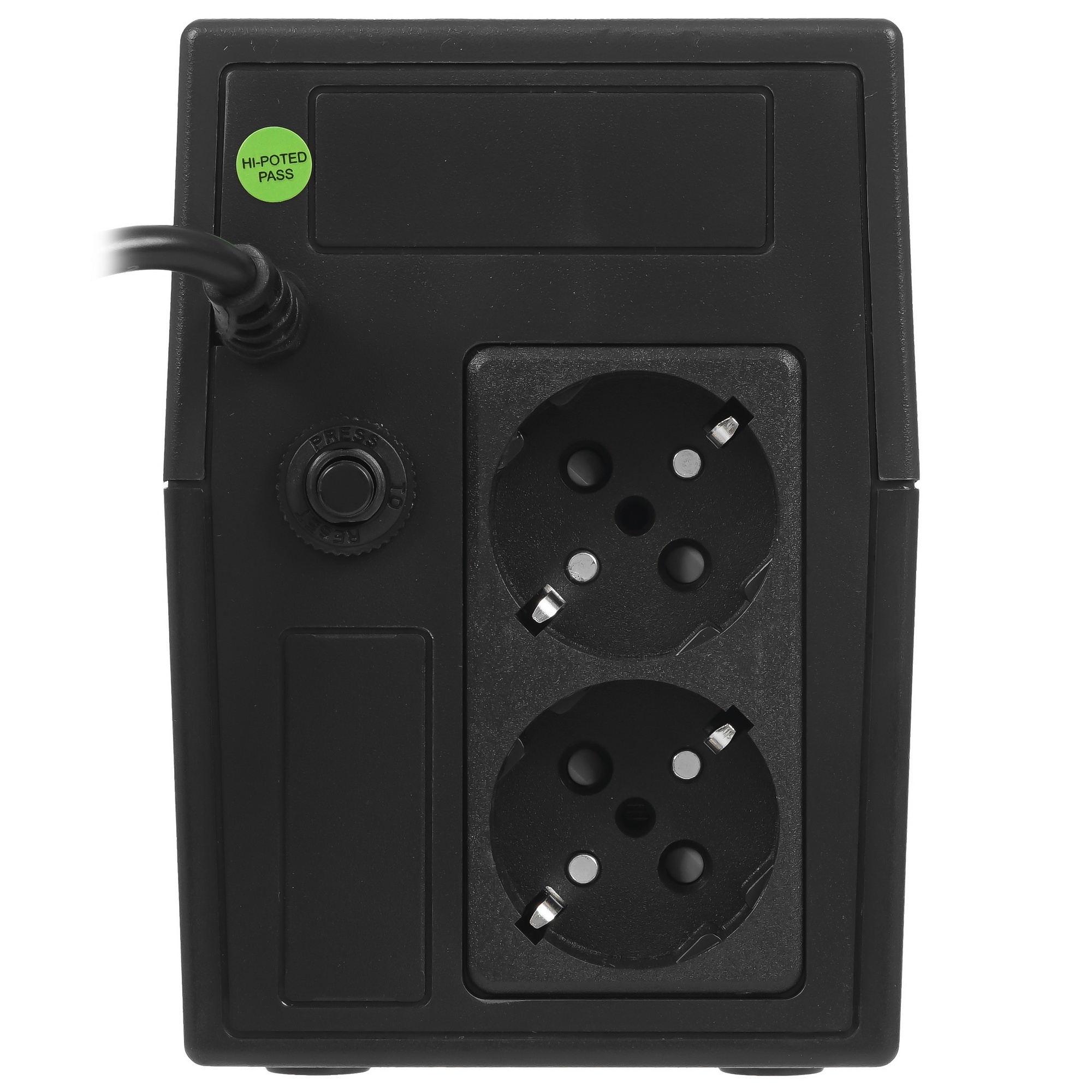 ИБП POWERMAN Back Pro 650, линейно-интерактивный, 650ВА, 360Вт, 2 евророзетки с резервным питанием,