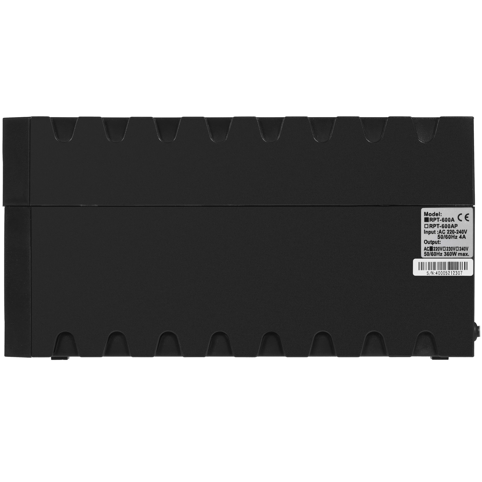 Источник бесперебойного питания Powercom Raptor, Line-Interactive, 600VA/360W, Tower, 3*IEC320-C13 (