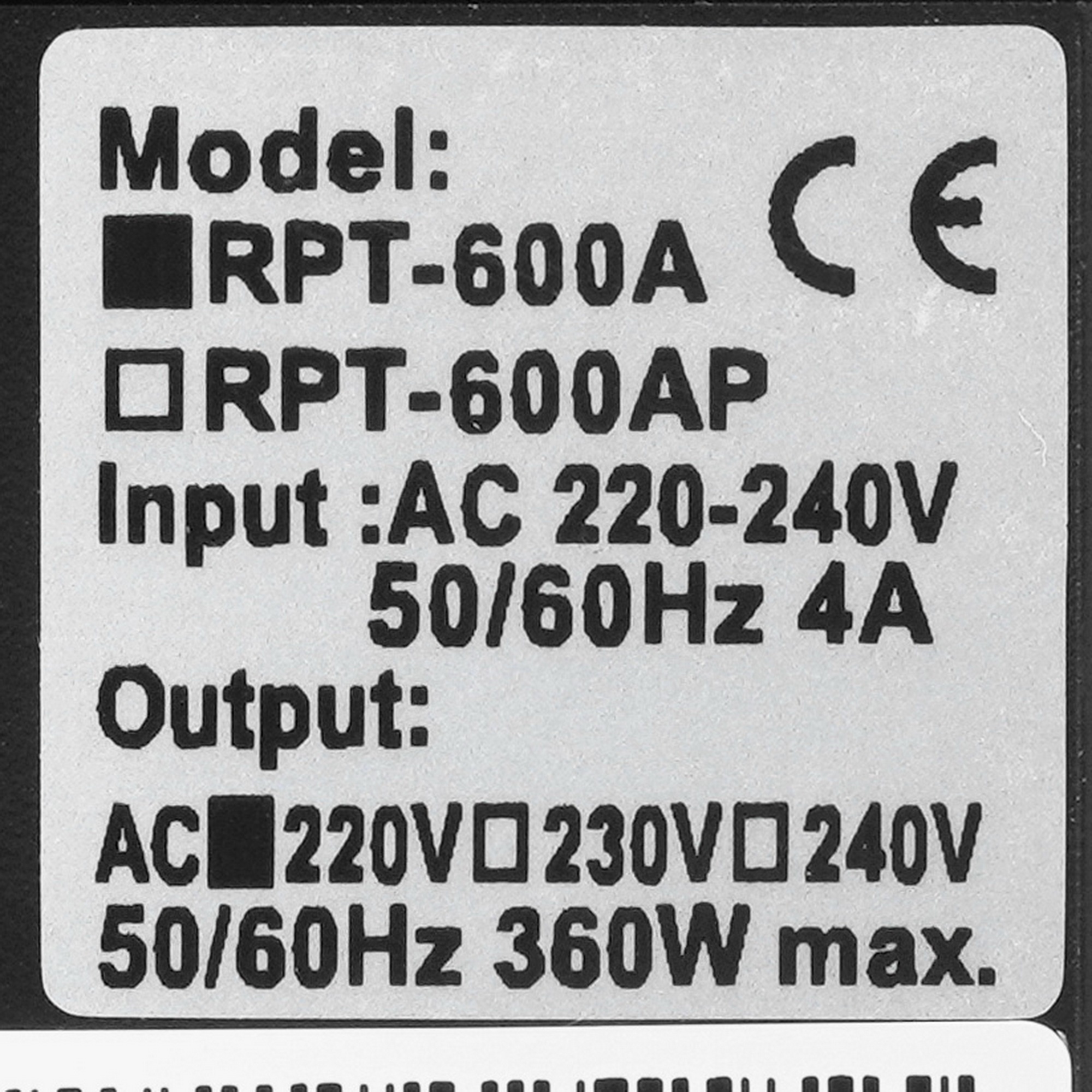 Источник бесперебойного питания Powercom Raptor, Line-Interactive, 600VA/360W, Tower, 3*IEC320-C13 (