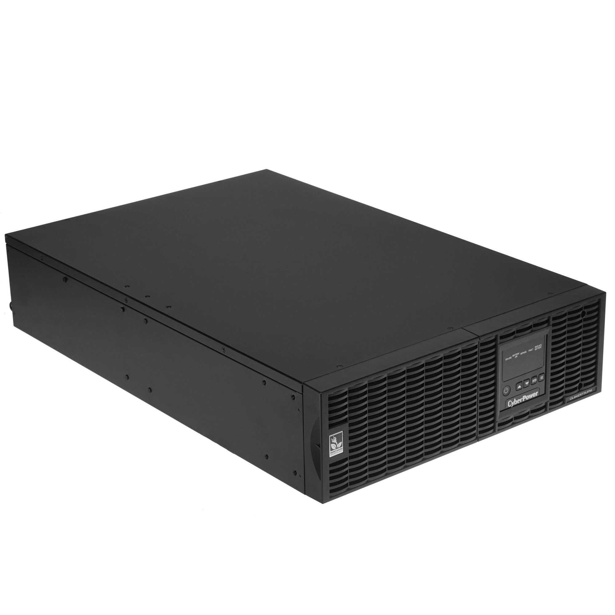 Источник бесперебойного питания CyberPower OL6KERT3UPM Online 6000VA/6000W USB/RS-232/Dry/EPO/SNMPslot/RJ11/45/EBM/Power module without battaries