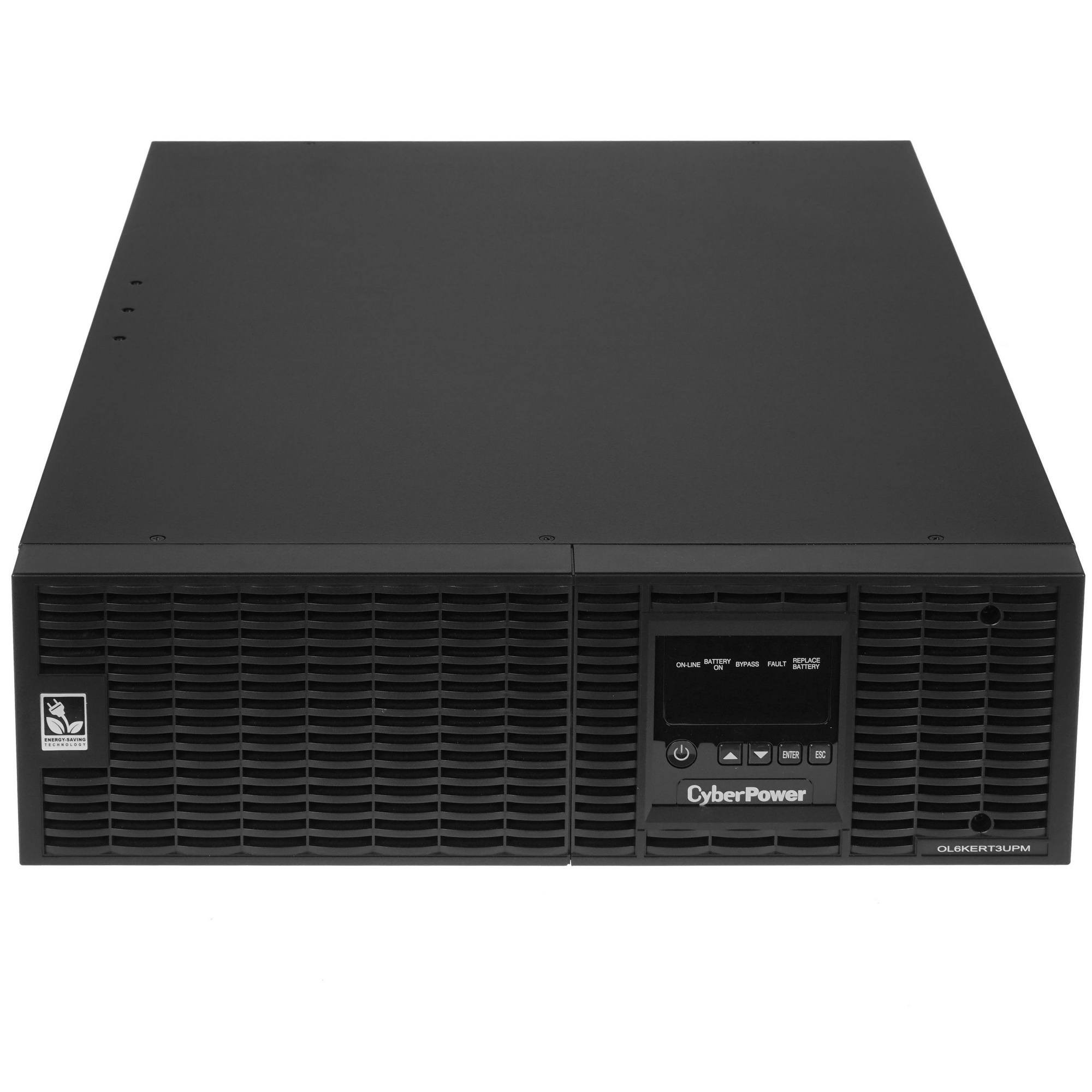 Источник бесперебойного питания CyberPower OL6KERT3UPM Online 6000VA/6000W USB/RS-232/Dry/EPO/SNMPslot/RJ11/45/EBM/Power module without battaries