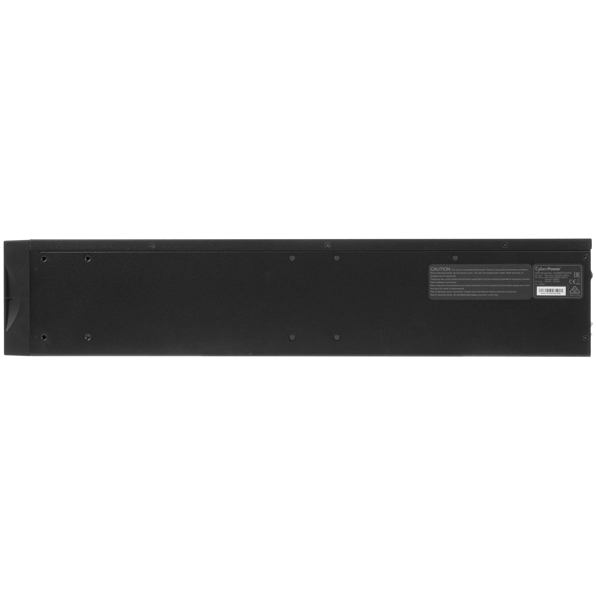 Источник бесперебойного питания CyberPower OL6KERT3UPM Online 6000VA/6000W USB/RS-232/Dry/EPO/SNMPslot/RJ11/45/EBM/Power module without battaries