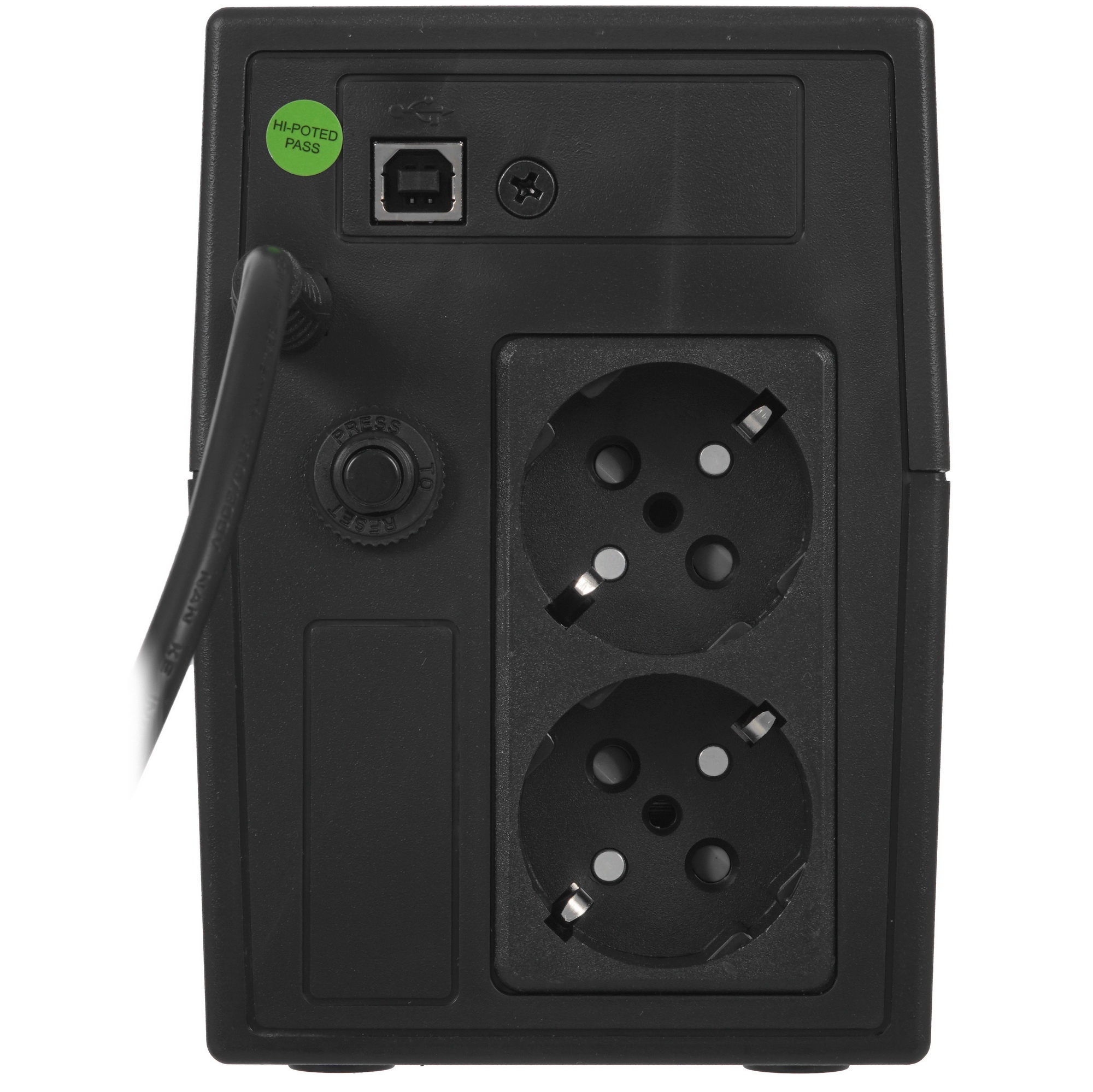 ИБП POWERMAN Back Pro 850 PLUS, линейно-интерактивный, 850ВА, 480Вт, 2 евророзетки с резервным питан