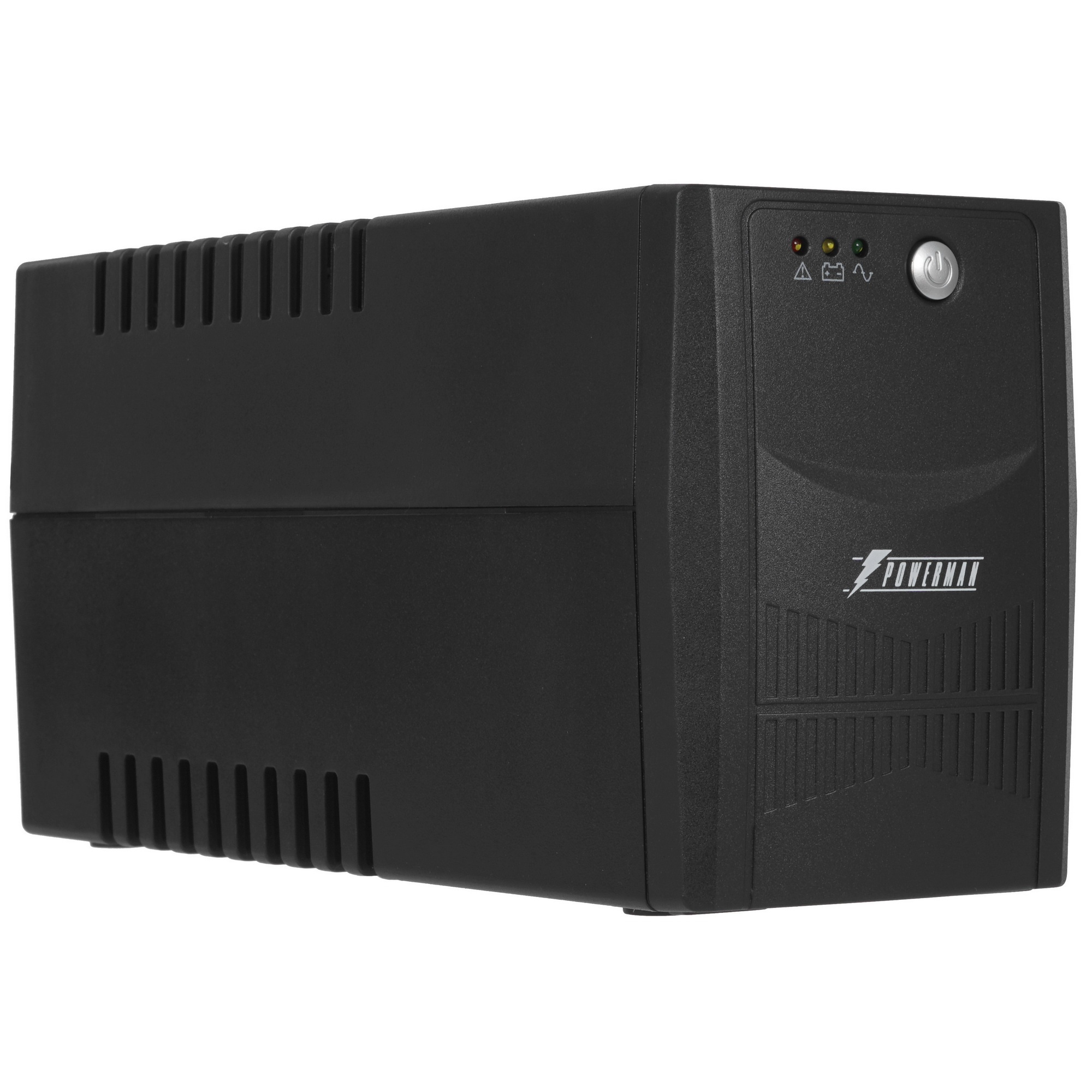 ИБП POWERMAN Back Pro 850 PLUS, линейно-интерактивный, 850ВА, 480Вт, 2 евророзетки с резервным питан