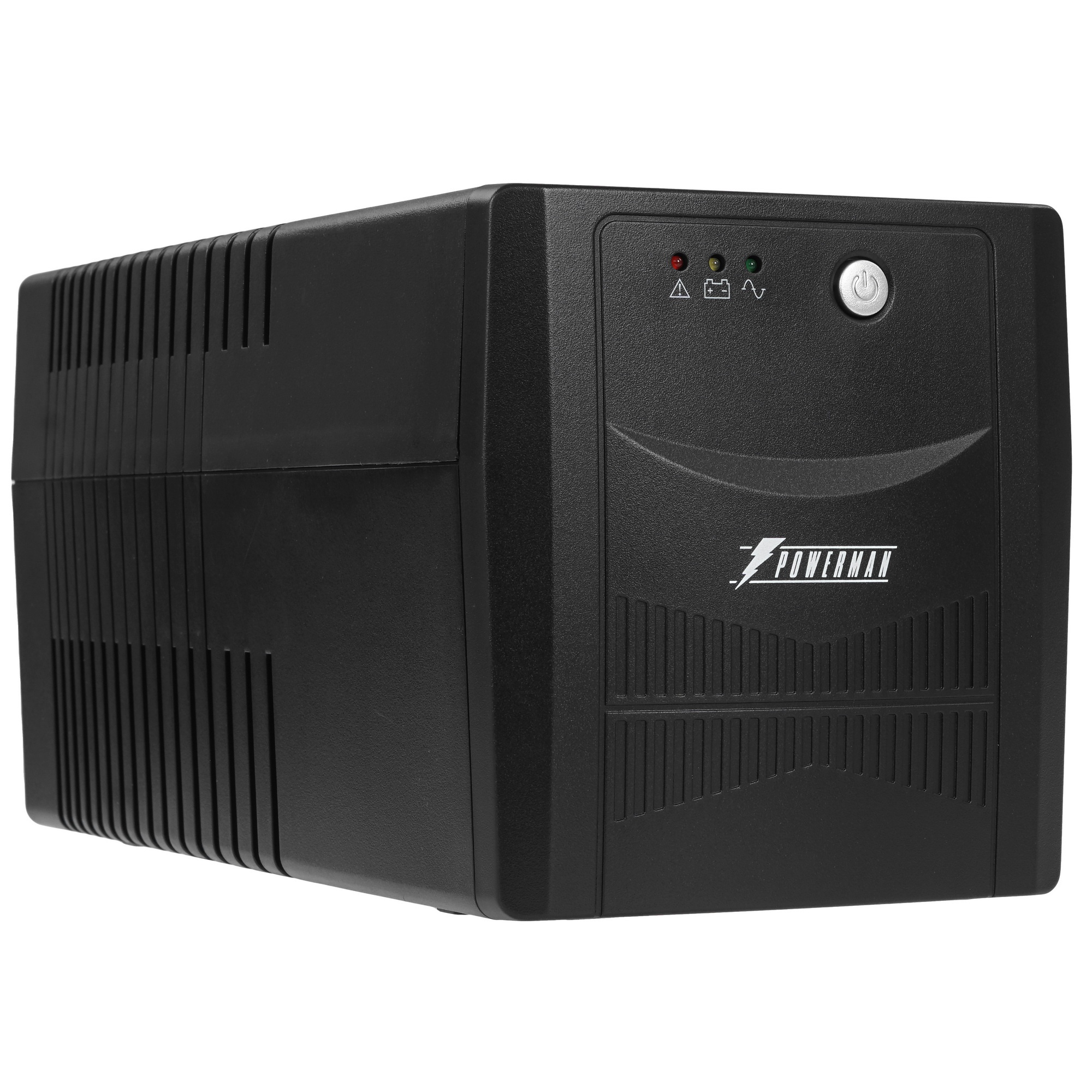 ИБП POWERMAN Back Pro 1050 PLUS, линейно-интерактивный, 1050ВА, 600Вт, 4 евророзетки с резервным пит